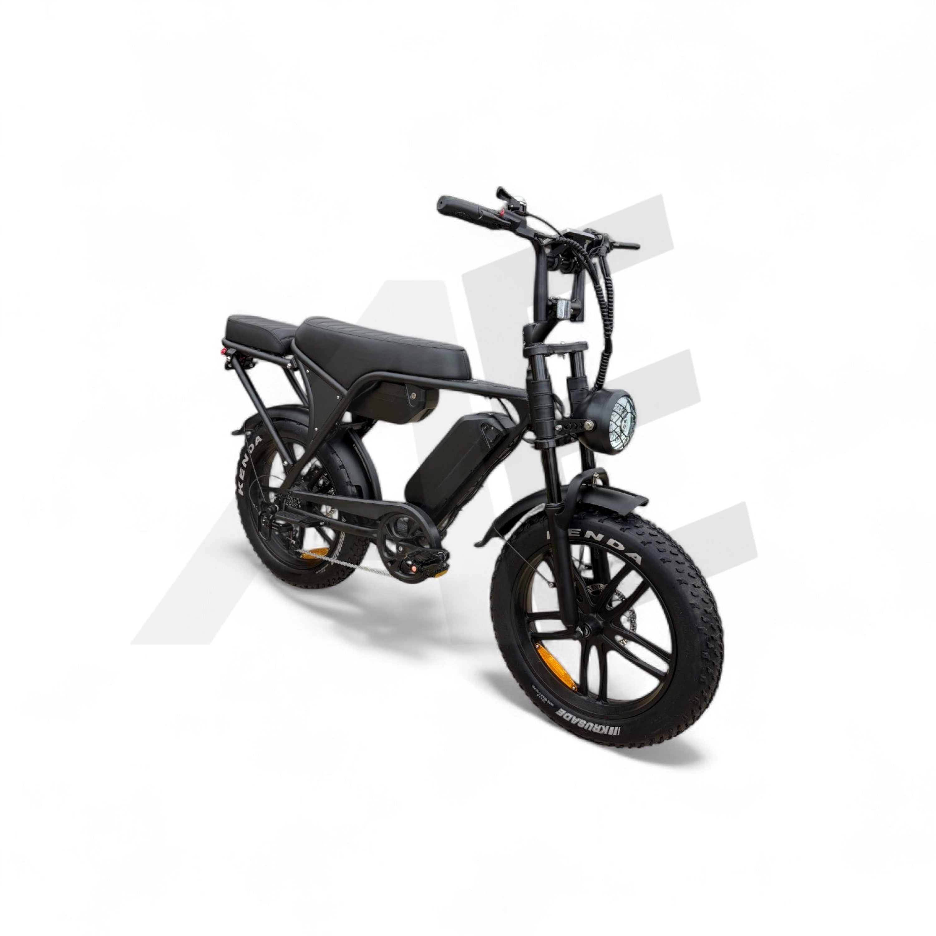 Ouxi C80 V8 Max – Elektrische Fatbike 20 inch – Dubbele Accu - 250W Motor – 150 km Actieradius – Hydraulische Remmen – 2-Persoons - AE-trading