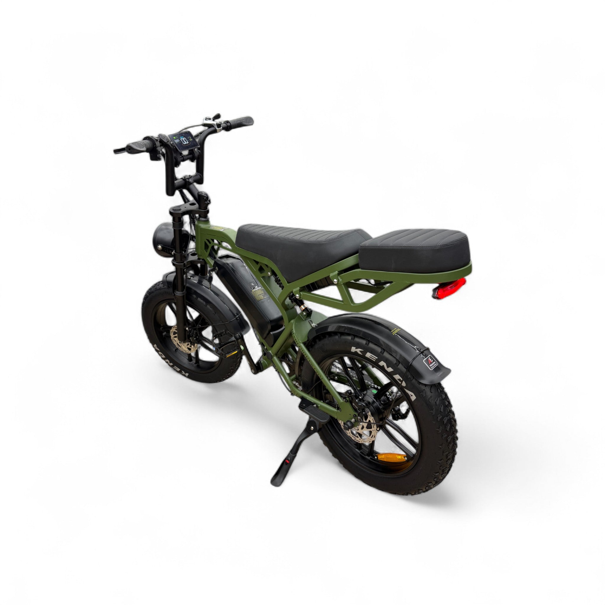 Diablo E-One V20 Pro Fatbike – Groen – 250W – Volledige vering – Hydraulische schijfremmen: - AE-trading