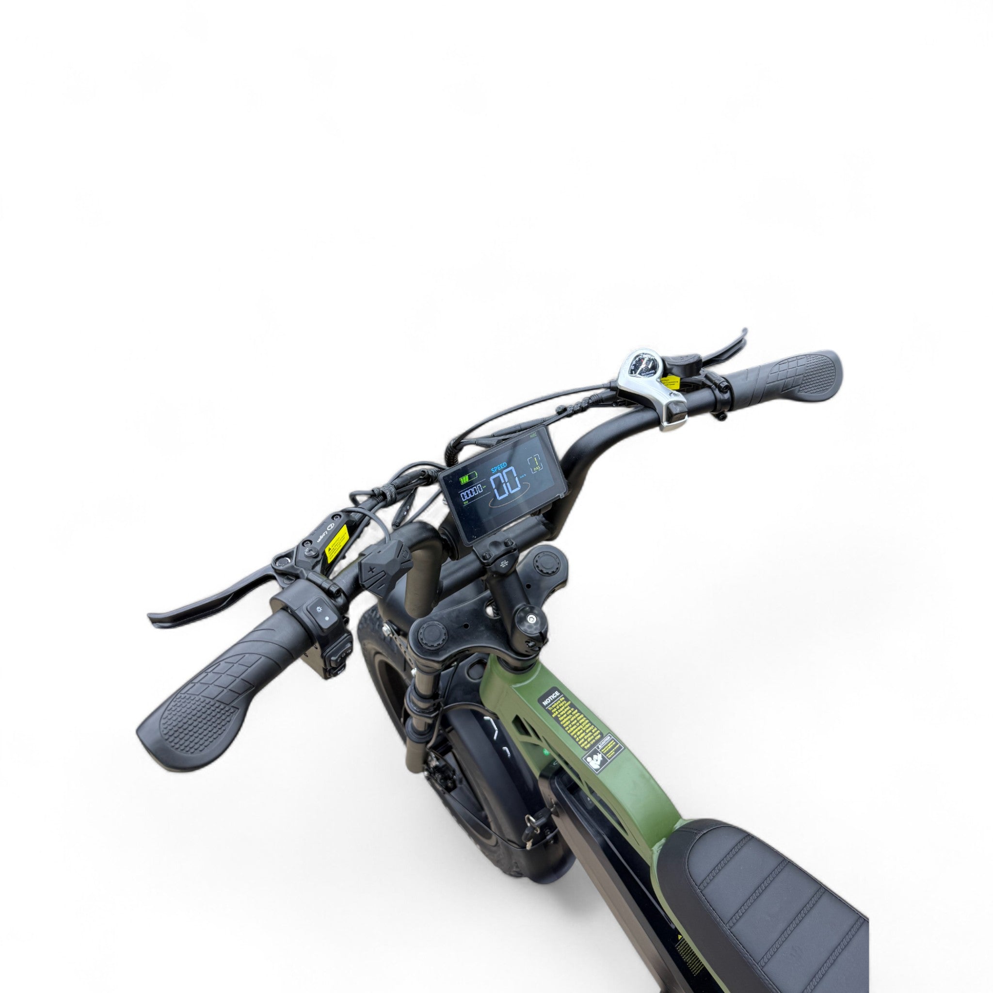 Diablo E-One V20 Pro Fatbike – Groen – 250W – Volledige vering – Hydraulische schijfremmen: - AE-trading