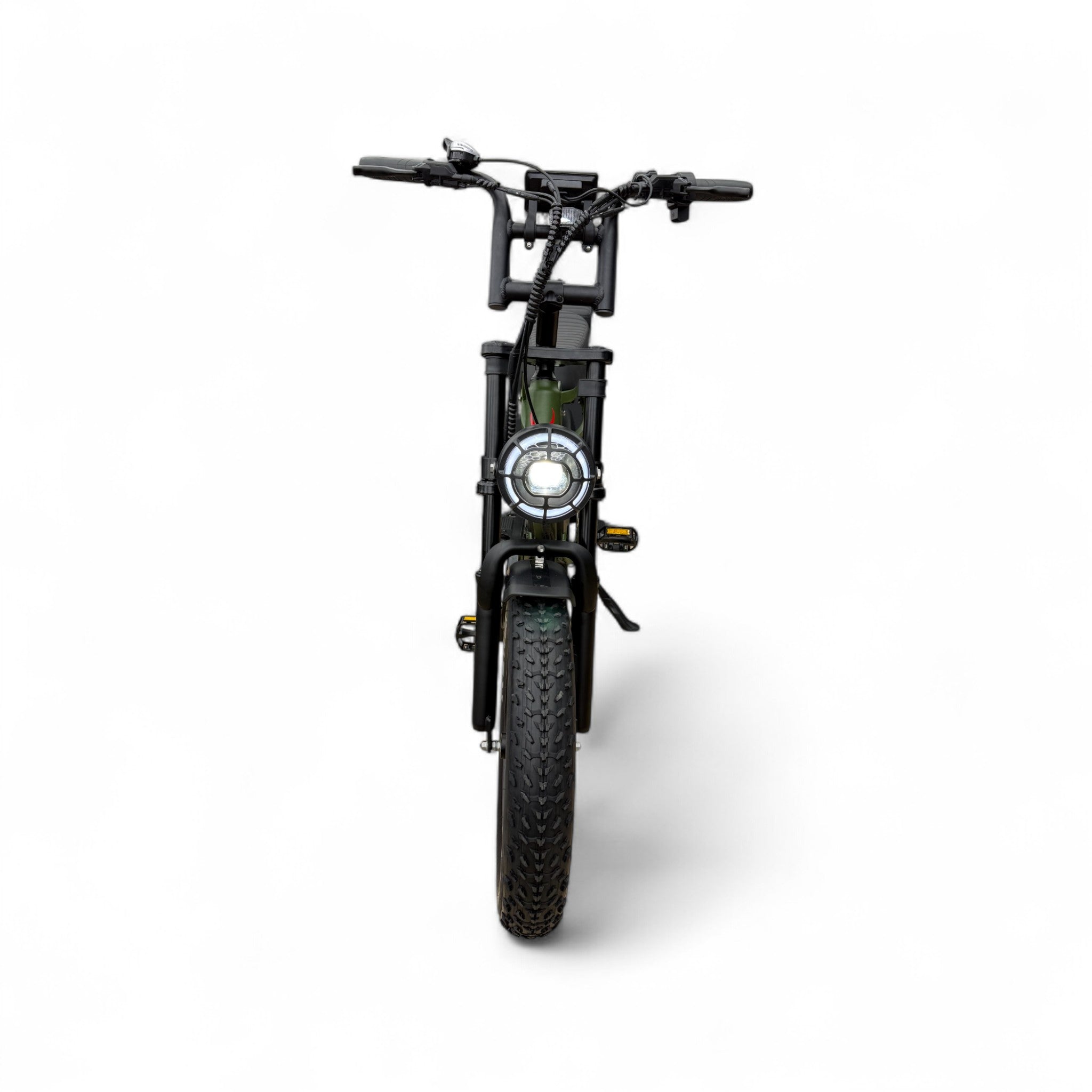 Diablo E-One V20 Pro Fatbike – Groen – 250W – Volledige vering – Hydraulische schijfremmen: - AE-trading
