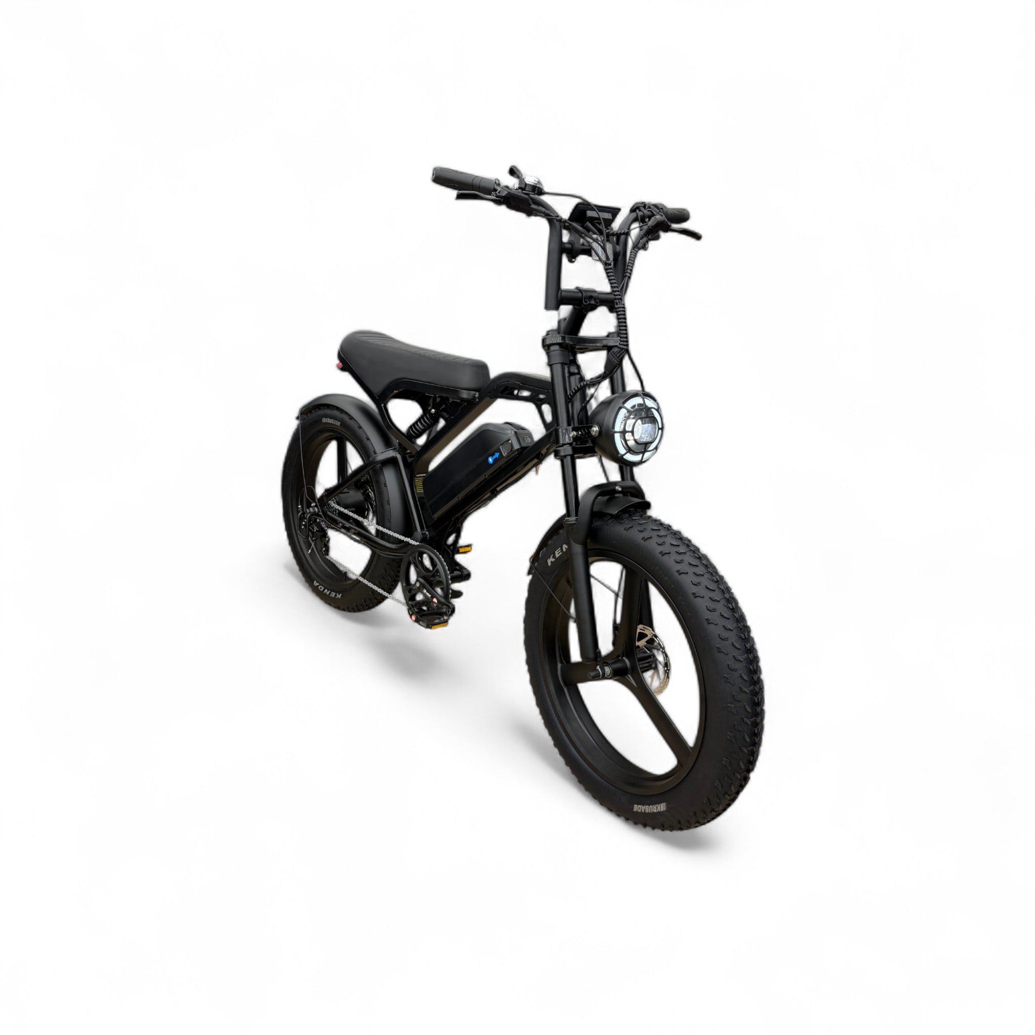 QmWheel V20 Pro Max 24inch Fatbike – Zwart – 250W – Hydraulische Remmen - AE-trading