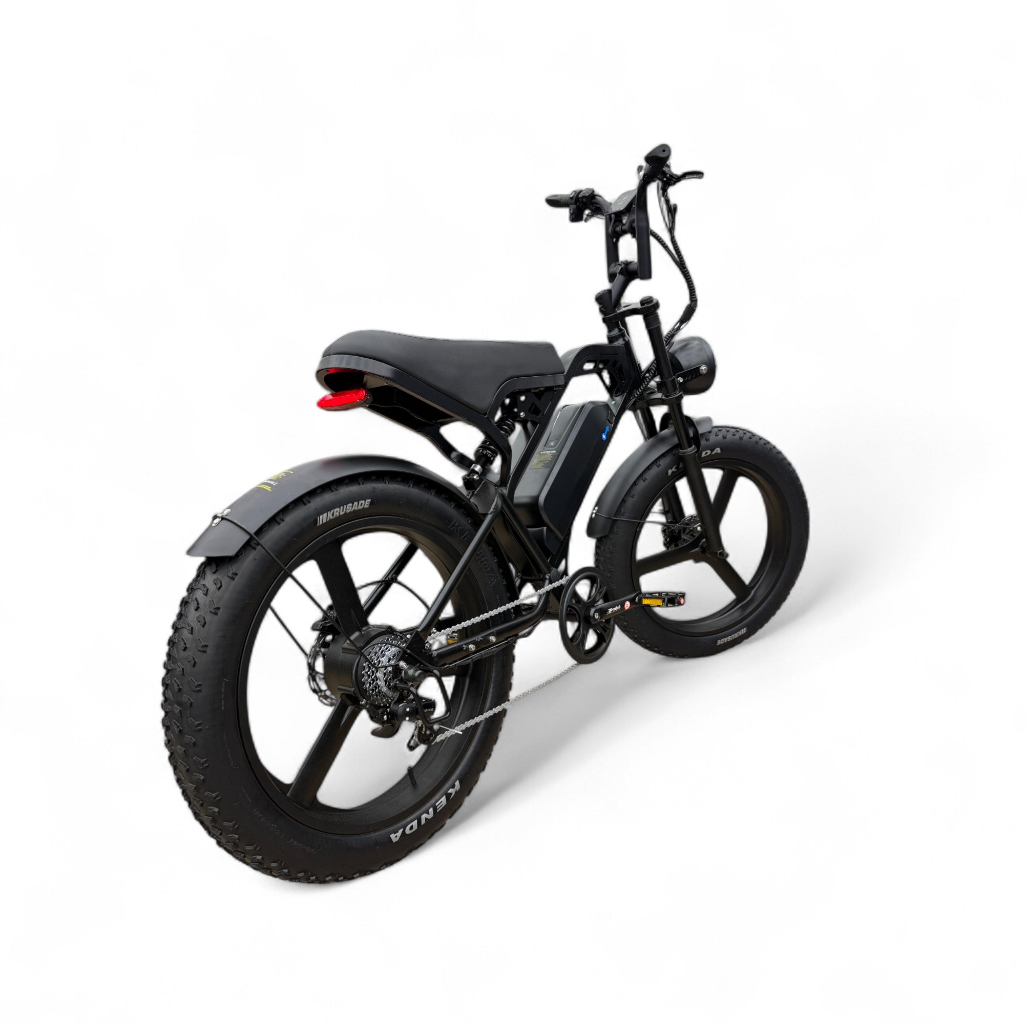 QmWheel V20 Pro Max 24inch Fatbike – Zwart – 250W – Hydraulische Remmen - AE-trading