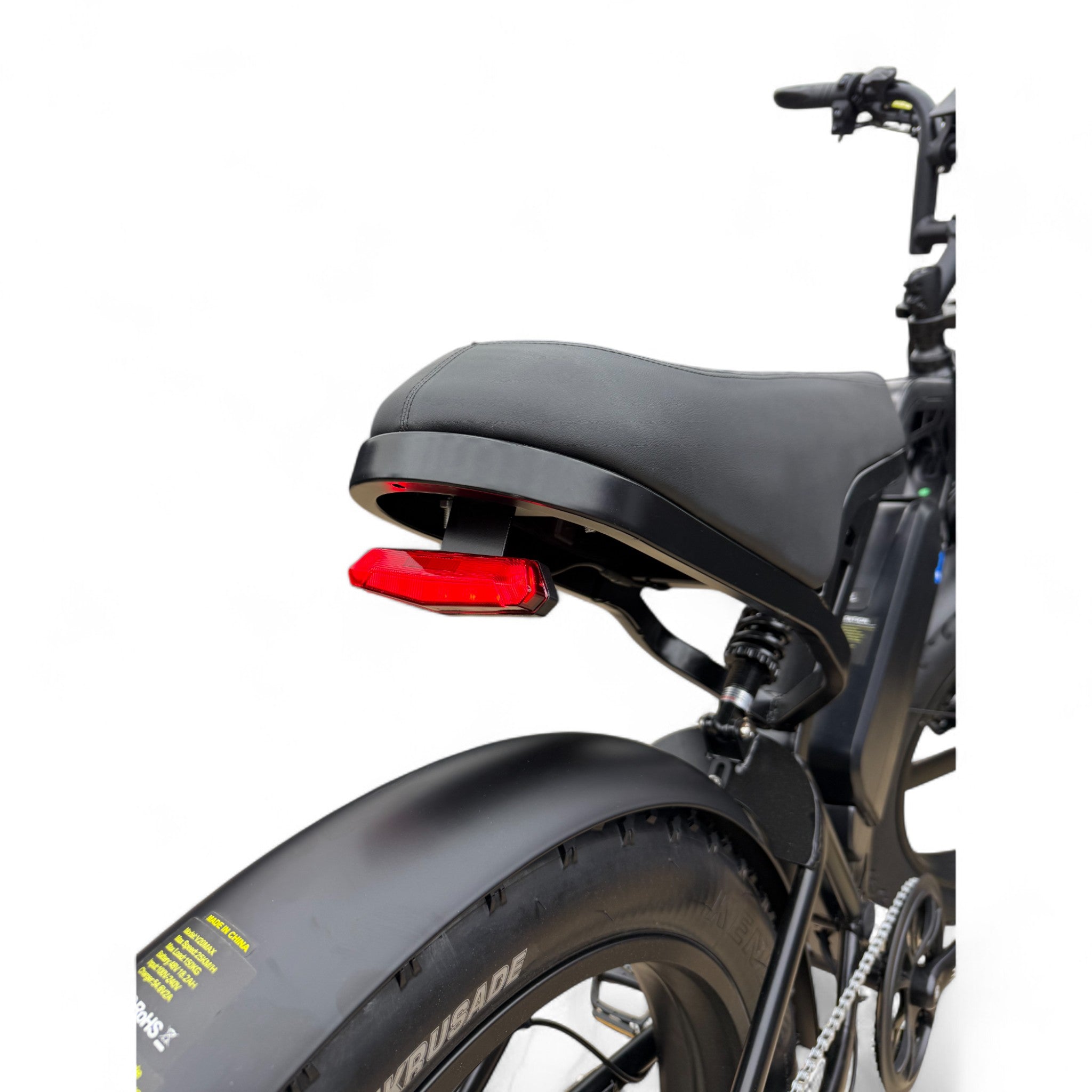 QmWheel V20 Pro Max 24inch Fatbike – Zwart – 250W – Hydraulische Remmen - AE-trading