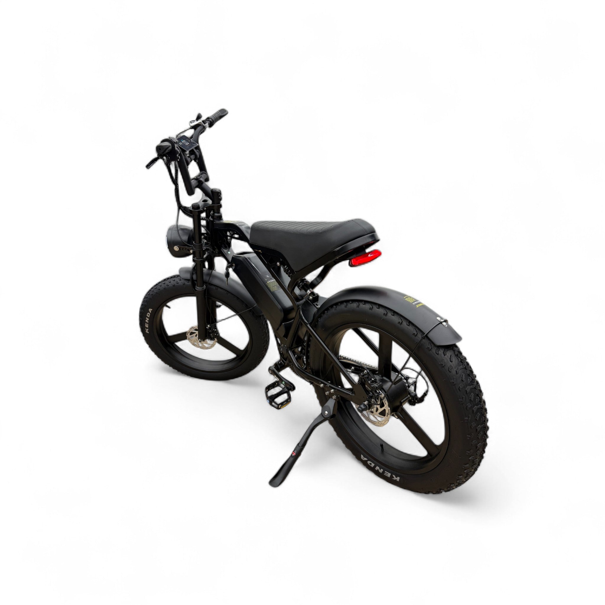 QmWheel V20 Pro Max 24inch Fatbike – Zwart – 250W – Hydraulische Remmen - AE-trading