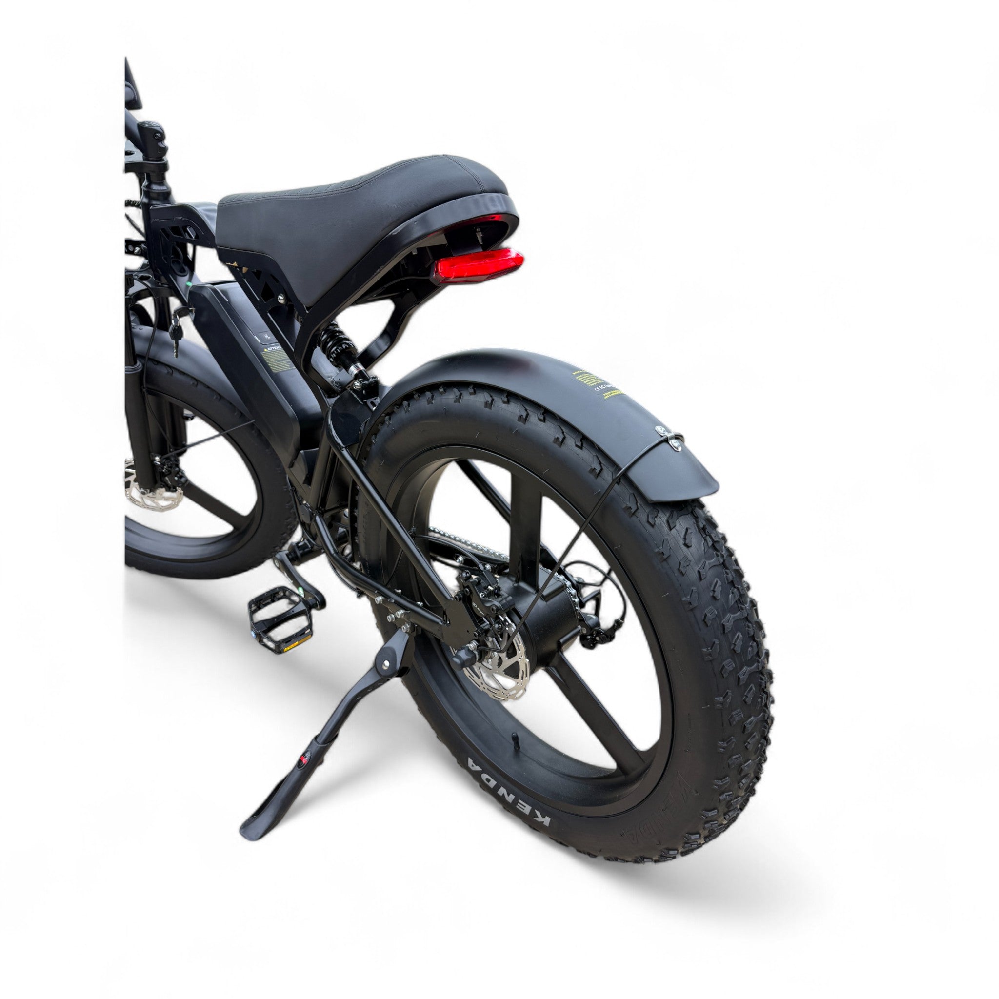 QmWheel V20 Pro Max 24inch Fatbike – Zwart – 250W – Hydraulische Remmen - AE-trading