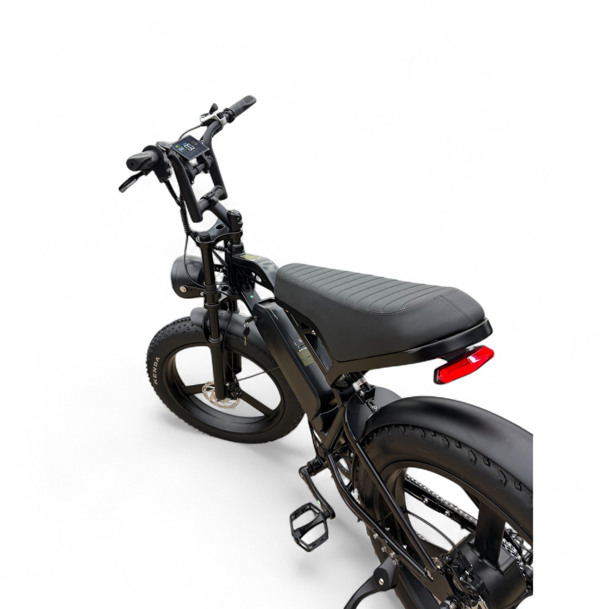 QmWheel V20 Pro Max 24inch Fatbike – Zwart – 250W – Hydraulische Remmen - AE-trading