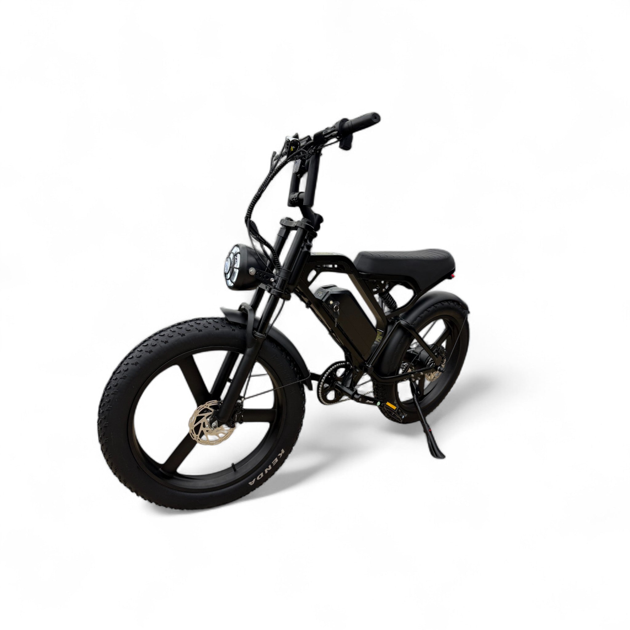 QmWheel V20 Pro Max 24inch Fatbike – Zwart – 250W – Hydraulische Remmen - AE-trading
