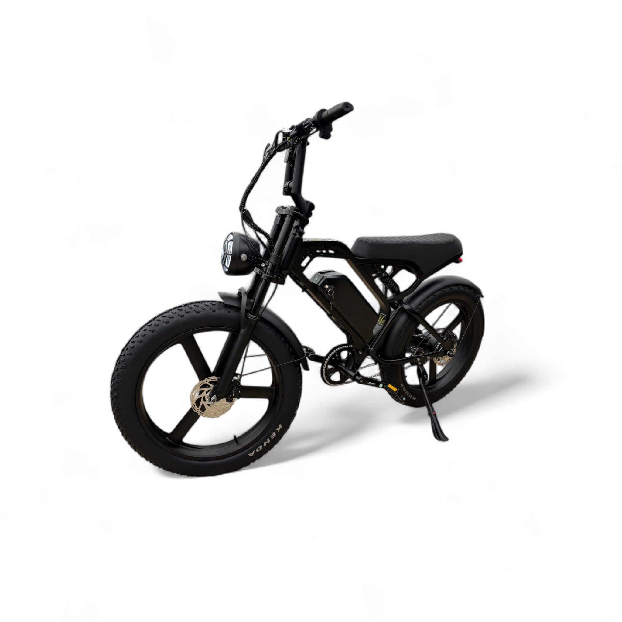 QmWheel V20 Pro Max 24inch Fatbike – Zwart – 250W – Hydraulische Remmen - AE-trading