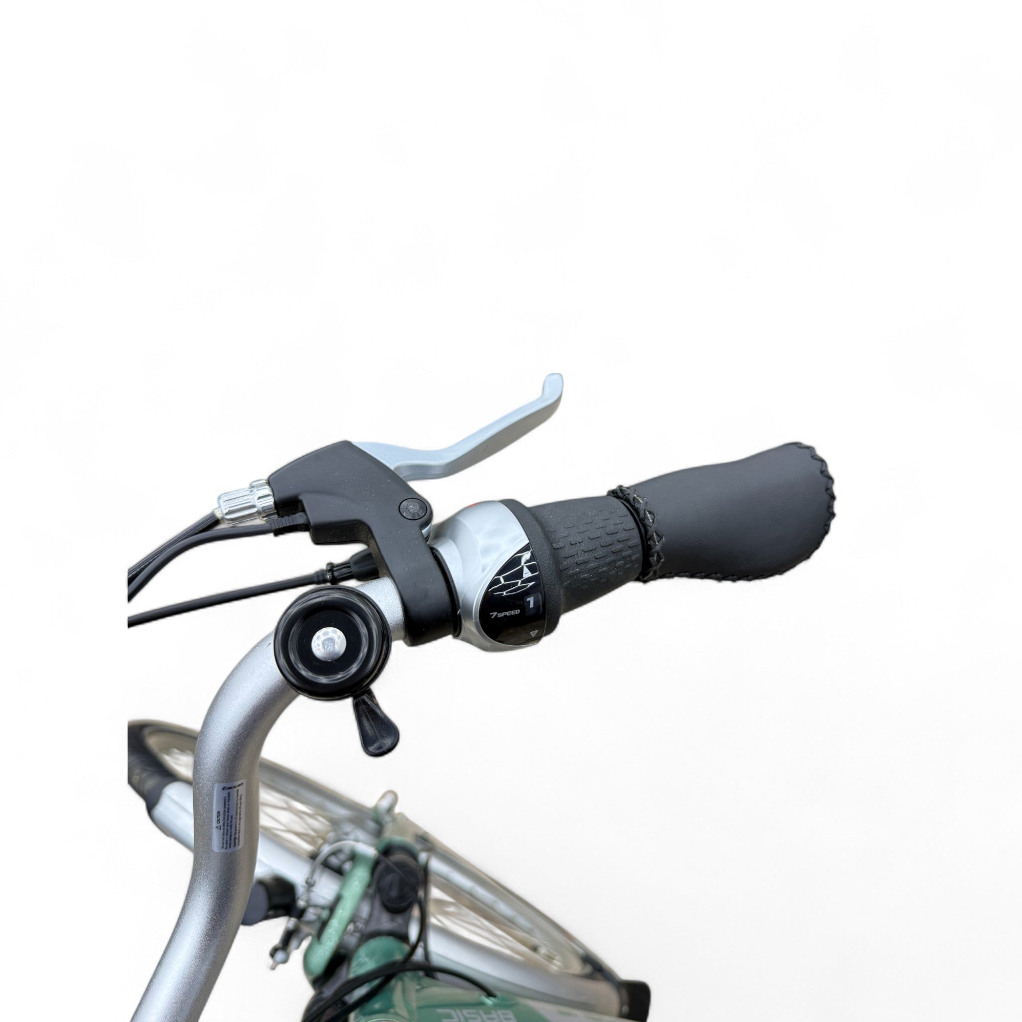 Vogue Basic N7 E-bike Groen 47cm – Elektrische Damesfiets met 468Wh Accu, Shimano Nexus 7, Voorwielmotor & LED Verlichting – Actieradius tot 100 km - AE-trading