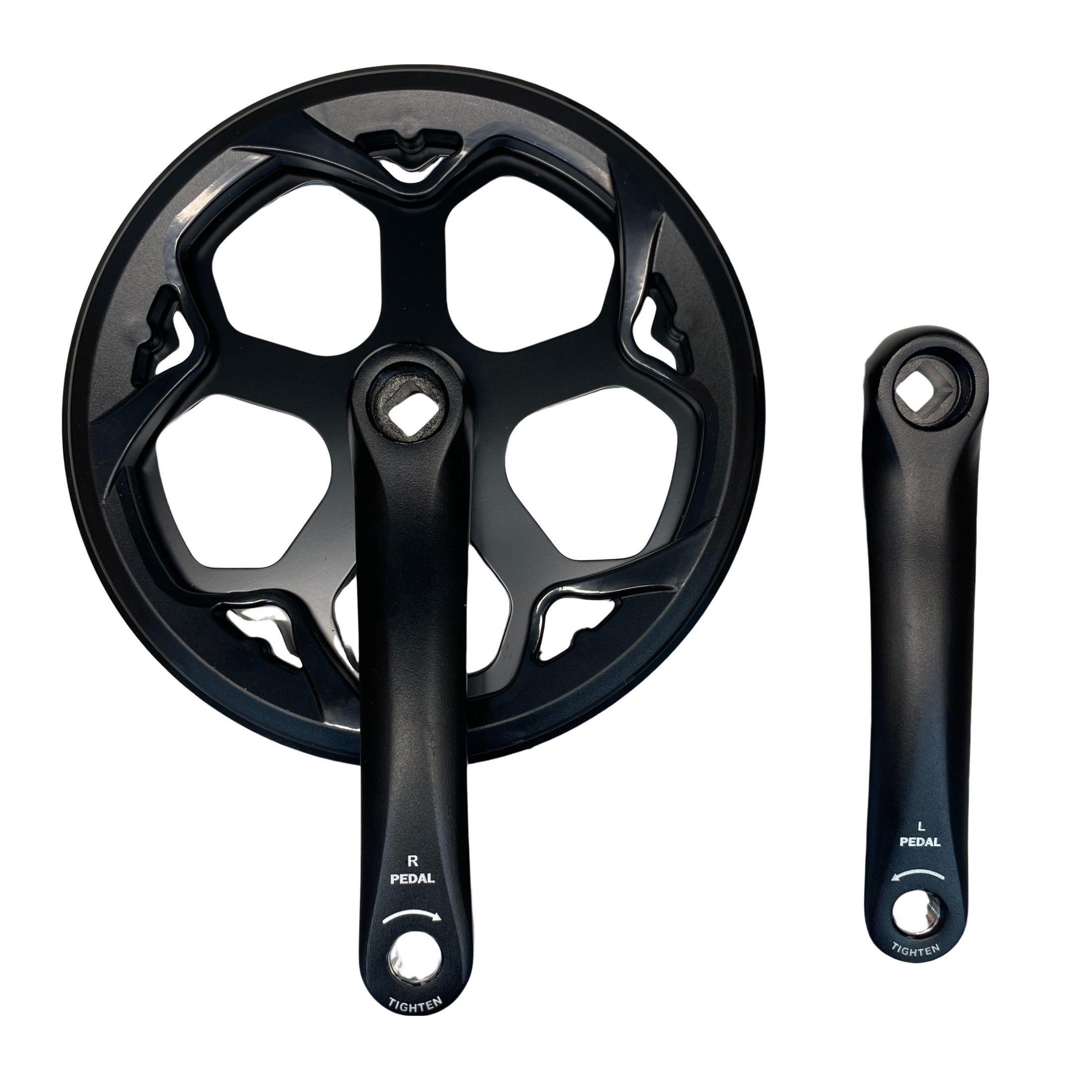 Crankset Fatbike Rechts + Links met Tandwiel - Ouxi C80 MINI en QMWheel V20 MINI - AE-trading