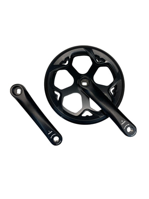 Crankset Fatbike Rechts + Links met Tandwiel - Ouxi V8, H9 & QmWheel V20 (Pro) - AE-trading