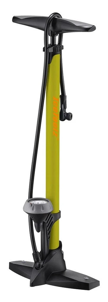 IceToolz vloerpomp Sport hogedruk met manometer - AE-trading