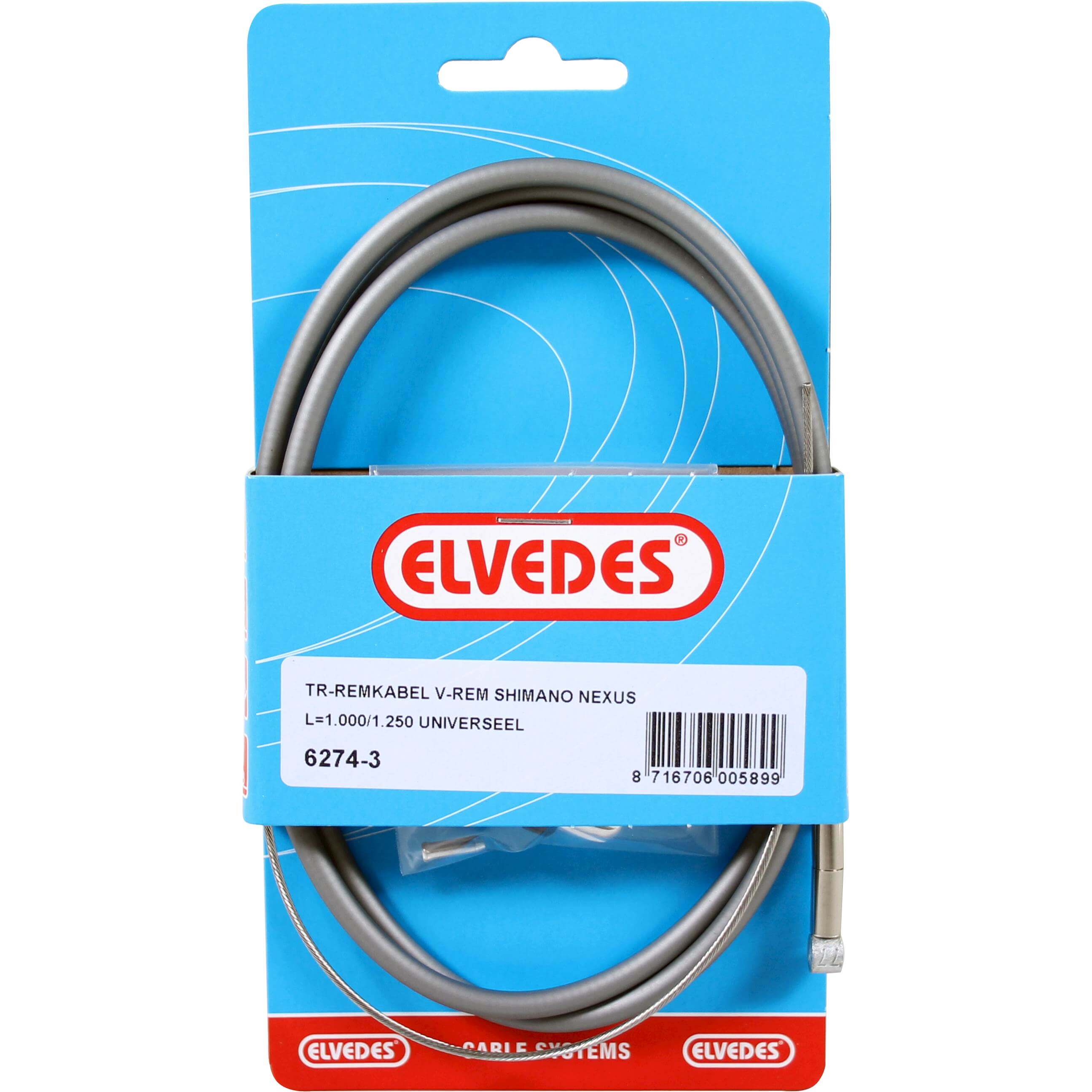 Elvedes remkabel voor Nexus zilver - AE-trading