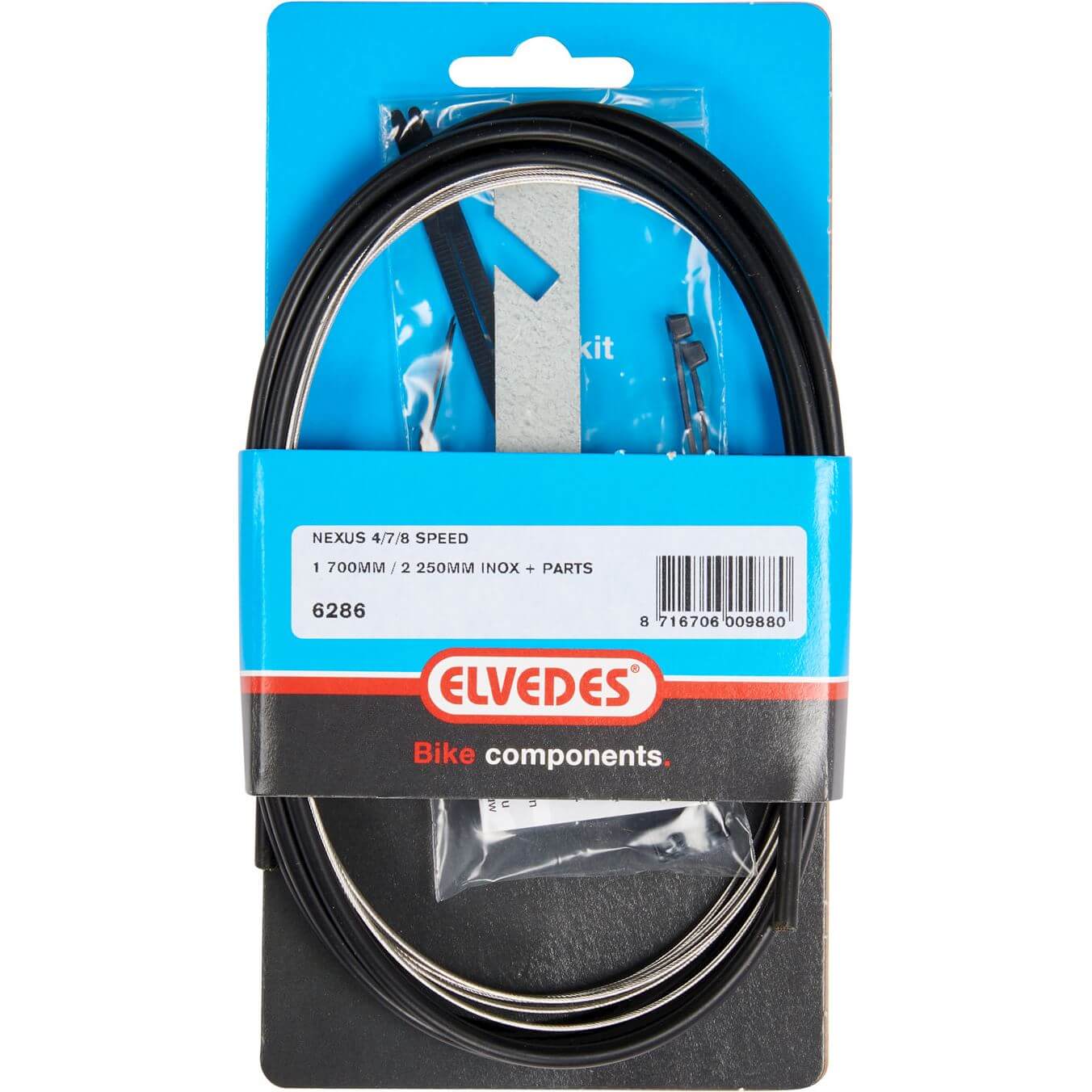 Elvedes schakel kabel Nexus 6286 zwart - AE-trading