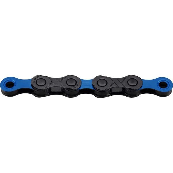 KMC ketting DLC12 black/blue 126s - AE-trading