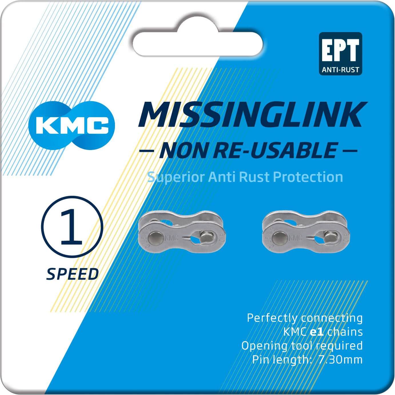 KMC missinglink E1/E8 3/32 EPT op kaart (2) E-bike - AE-trading