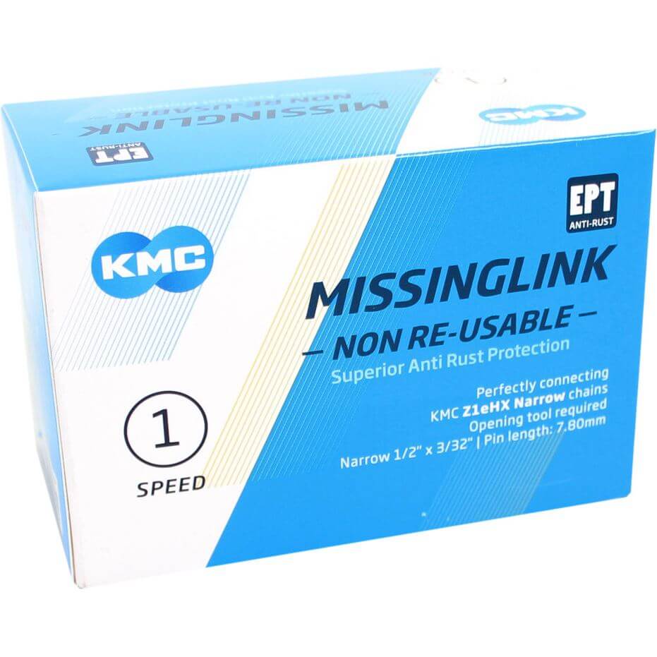 ds KMC missinglink Z1eHX 3/32 narrow EPT (40) - AE-trading