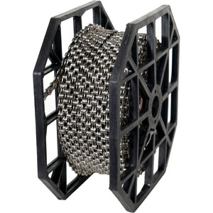 KMC rol ketting X10 silver/black 50mtr - AE-trading