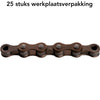 ds KMC ketting S1 1/8 wide brown bulk (25) - AE-trading