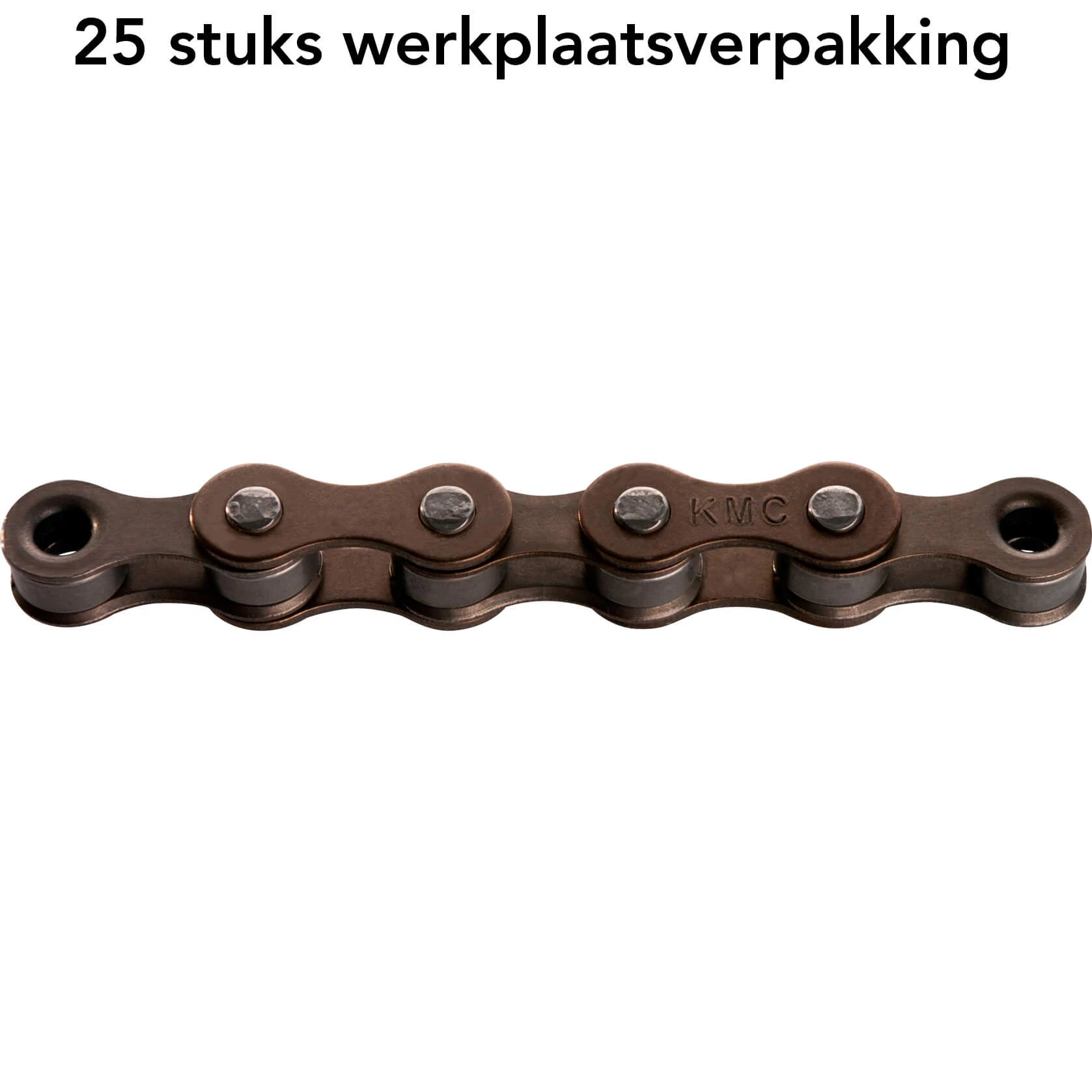 ds KMC ketting S1 1/8 wide brown bulk (25) - AE-trading
