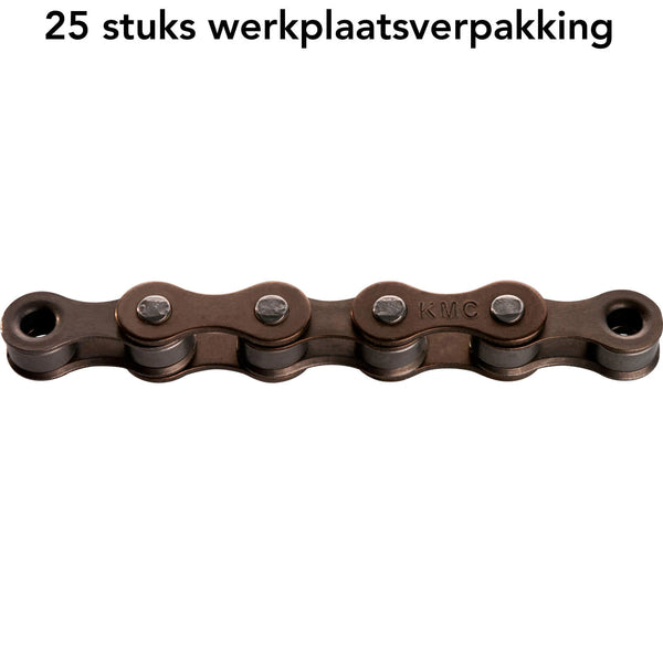 ds KMC ketting S1 1/8 wide brown bulk (25) - AE-trading