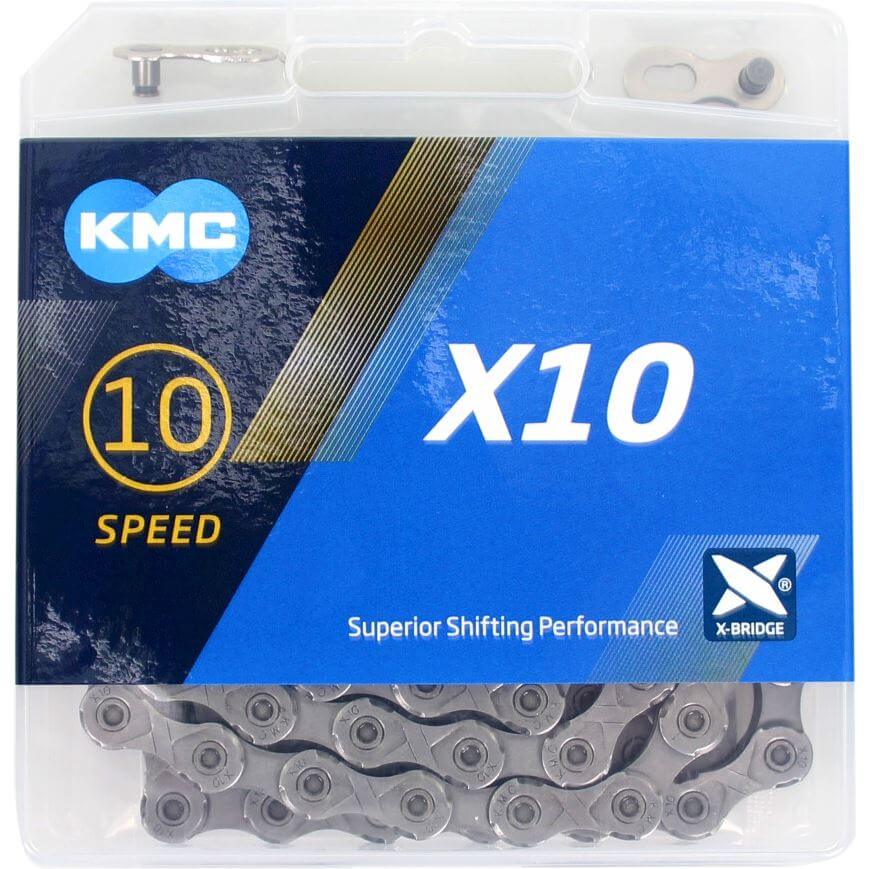 KMC ketting X10 grey 114s - AE-trading