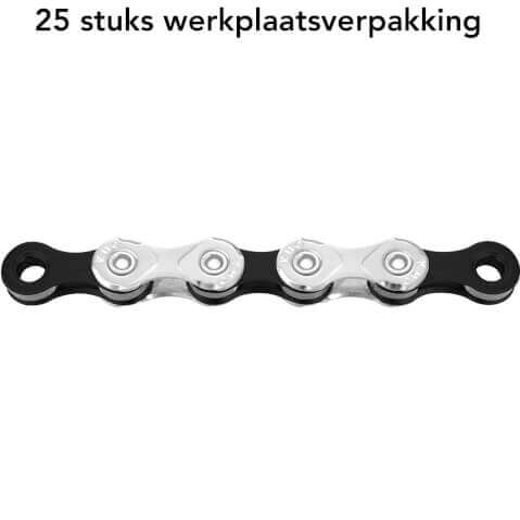 ds KMC ketting X10 silver/black 116s bulk (25) - AE-trading