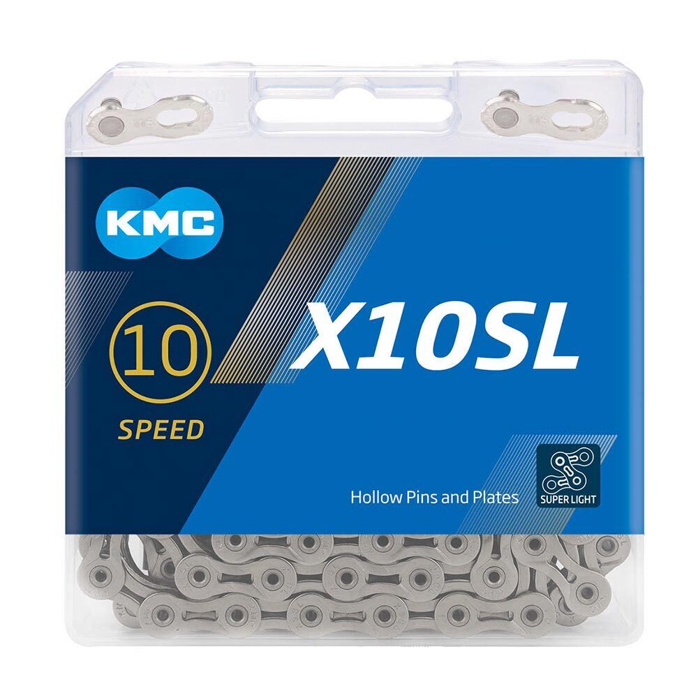 KMC ketting X10SL silver 114s - AE-trading