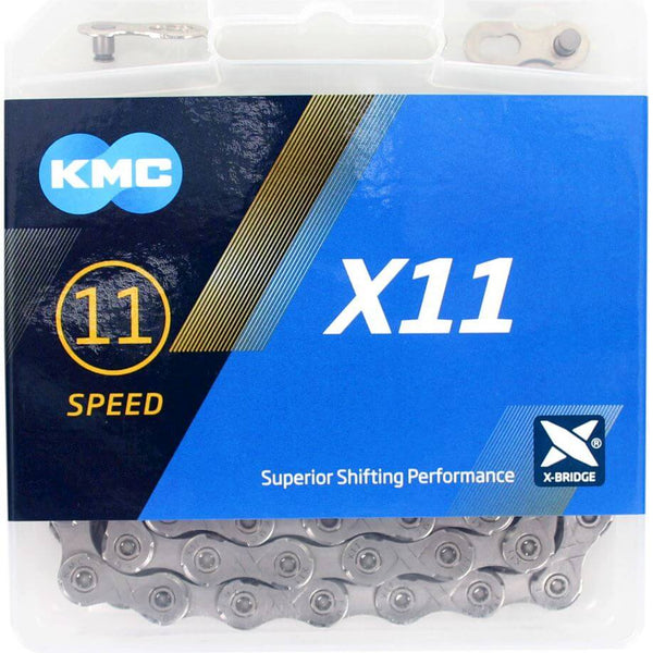 KMC ketting X11 grey 118s - AE-trading