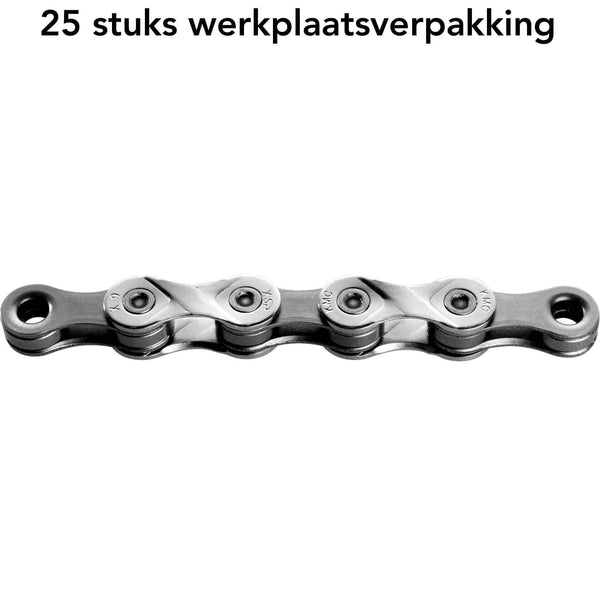ds KMC ketting X9 silver/grey 116s bulk (25) - AE-trading