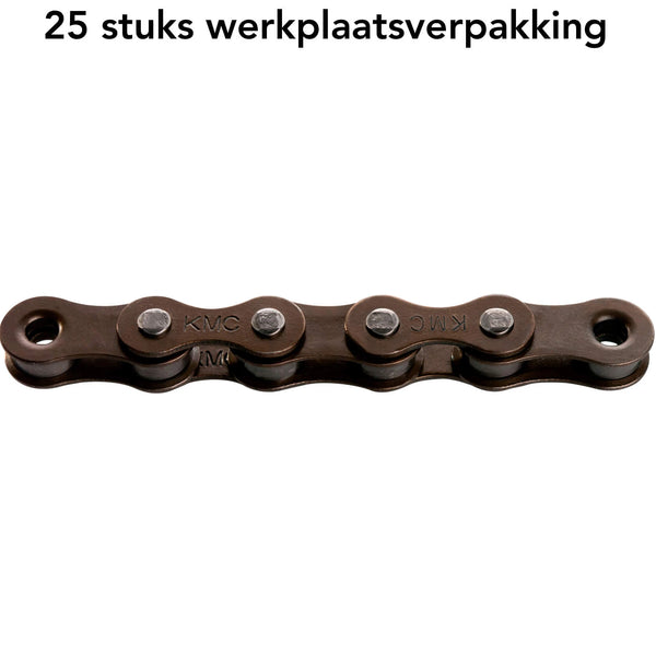 ds KMC ketting Z1 1/8 wide brown 112s bulk (25) - AE-trading