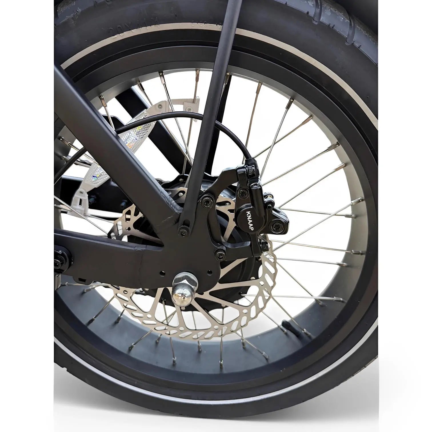 KNAAP LON - Fatbike - Zwart - AE-trading