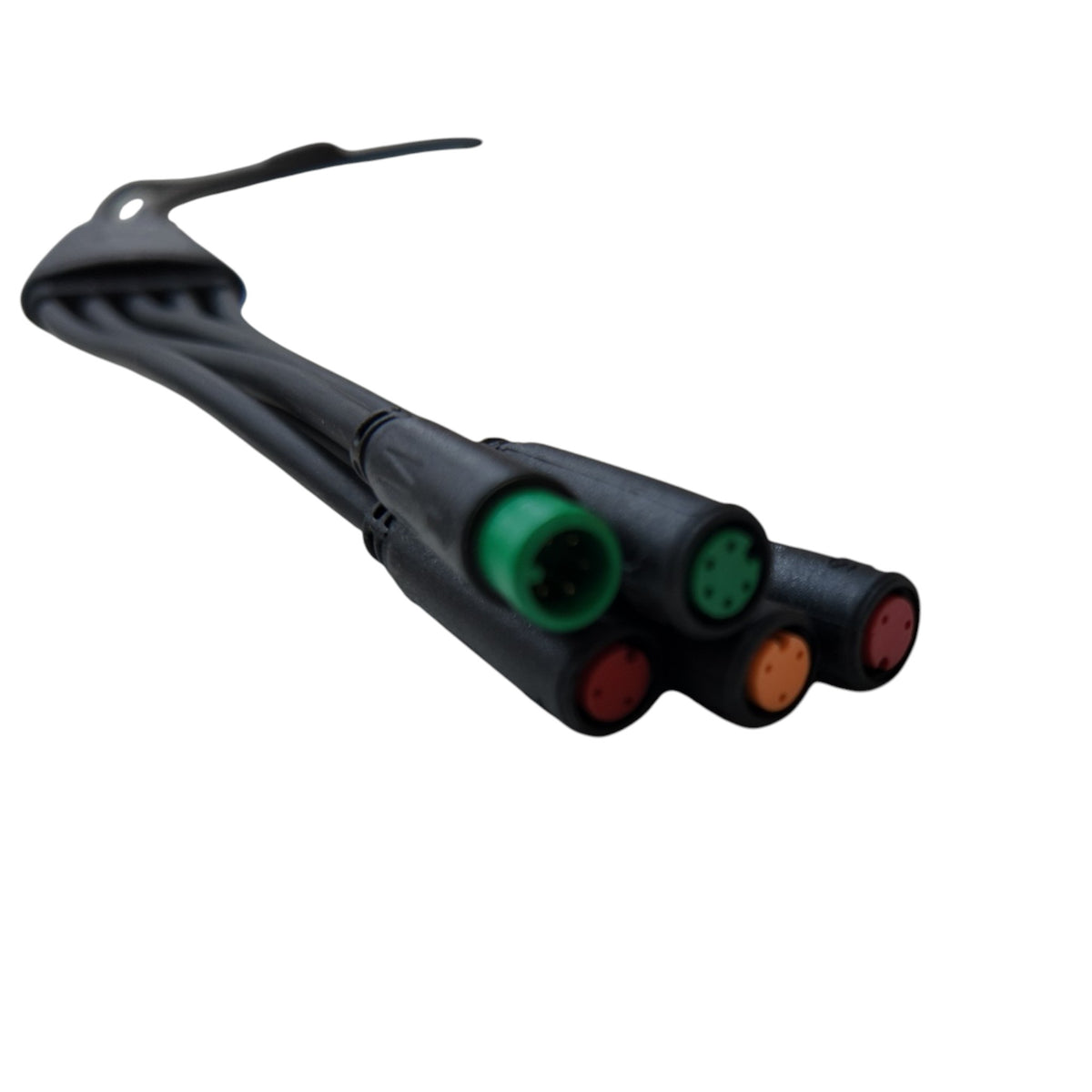 Kabelboom Ouxi V8 Fatbike - Zwarte Koplamp Kabel - 6 Pins