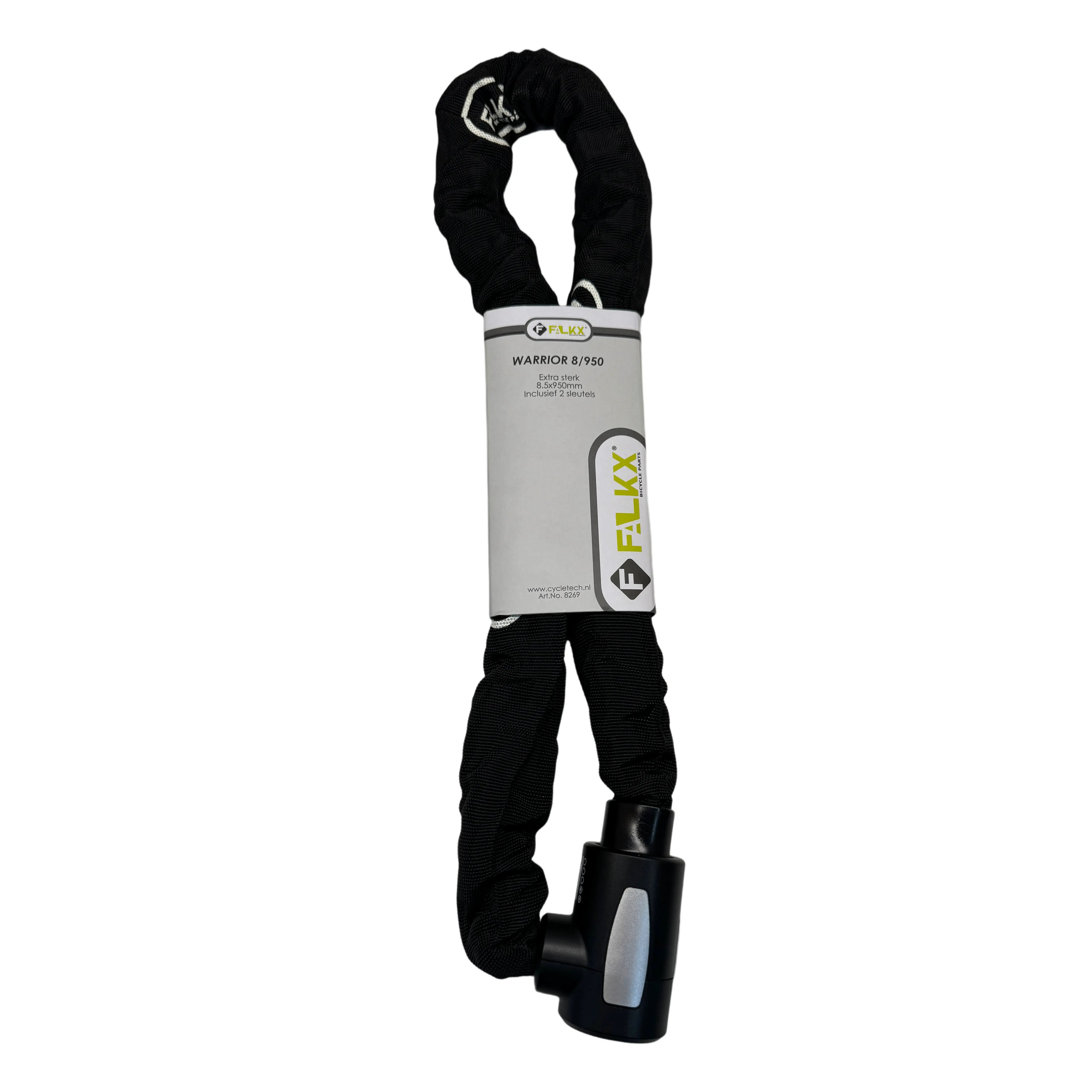 Kettingslot ART2 Falkx Warrior 95CM Zwart