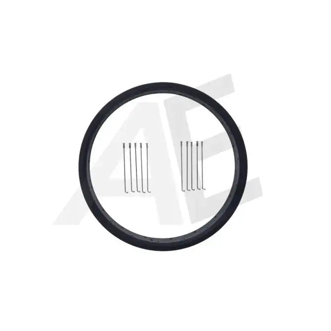 Knaap AMS/RTD fatbike wiel met spaken - zwart - AE-trading