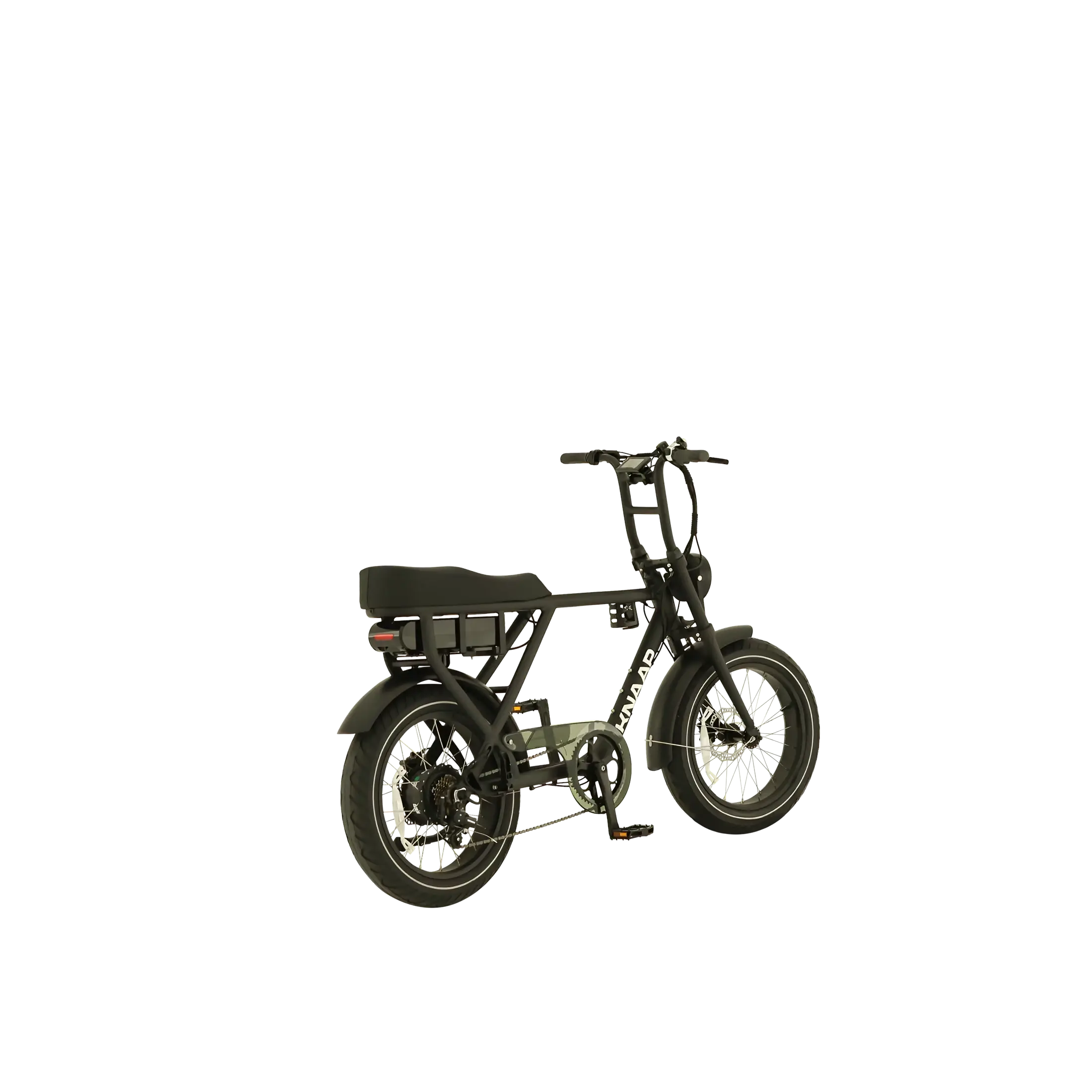 Knaap AMS X Fatbike Zwart - AE-trading