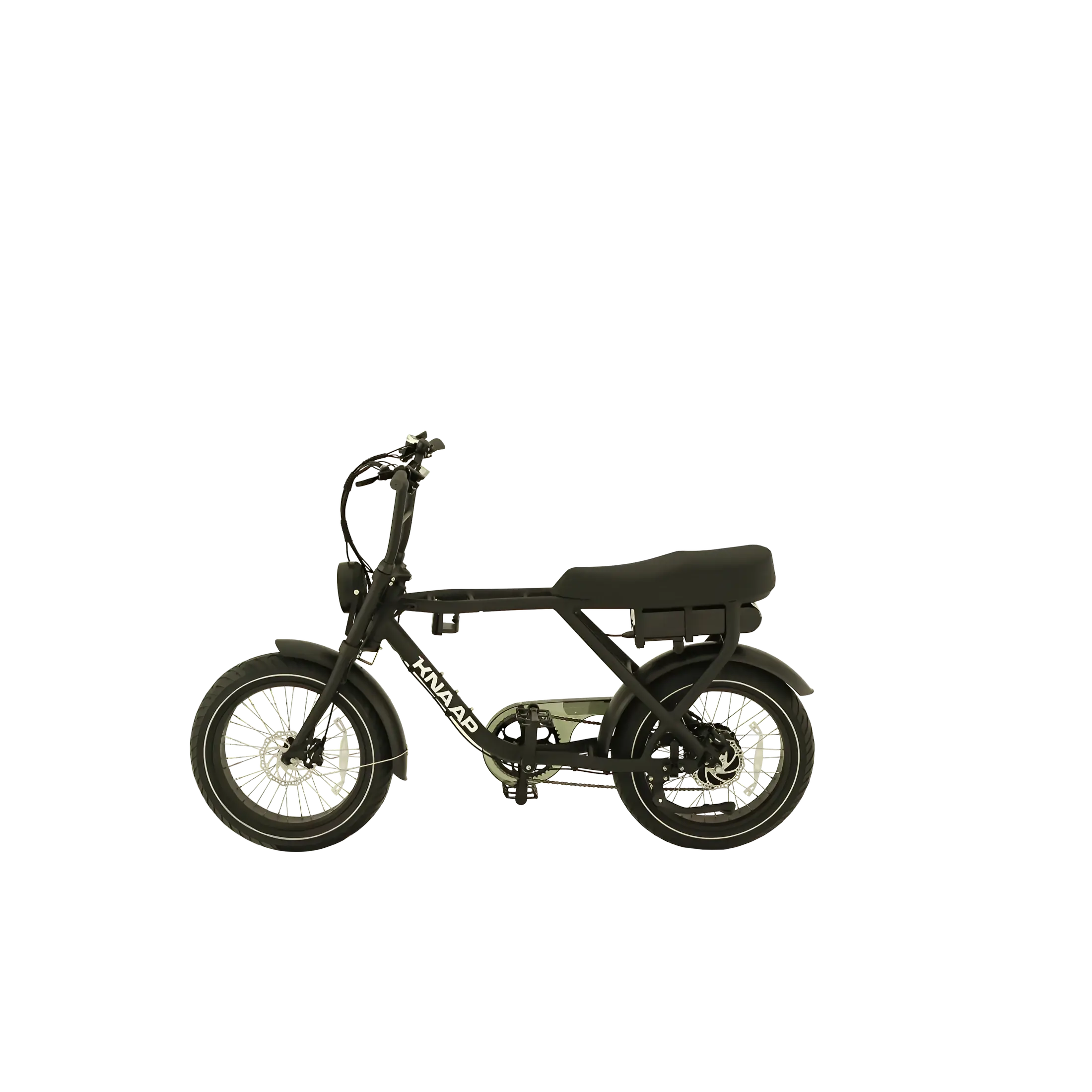 Knaap AMS X Fatbike Zwart - AE-trading