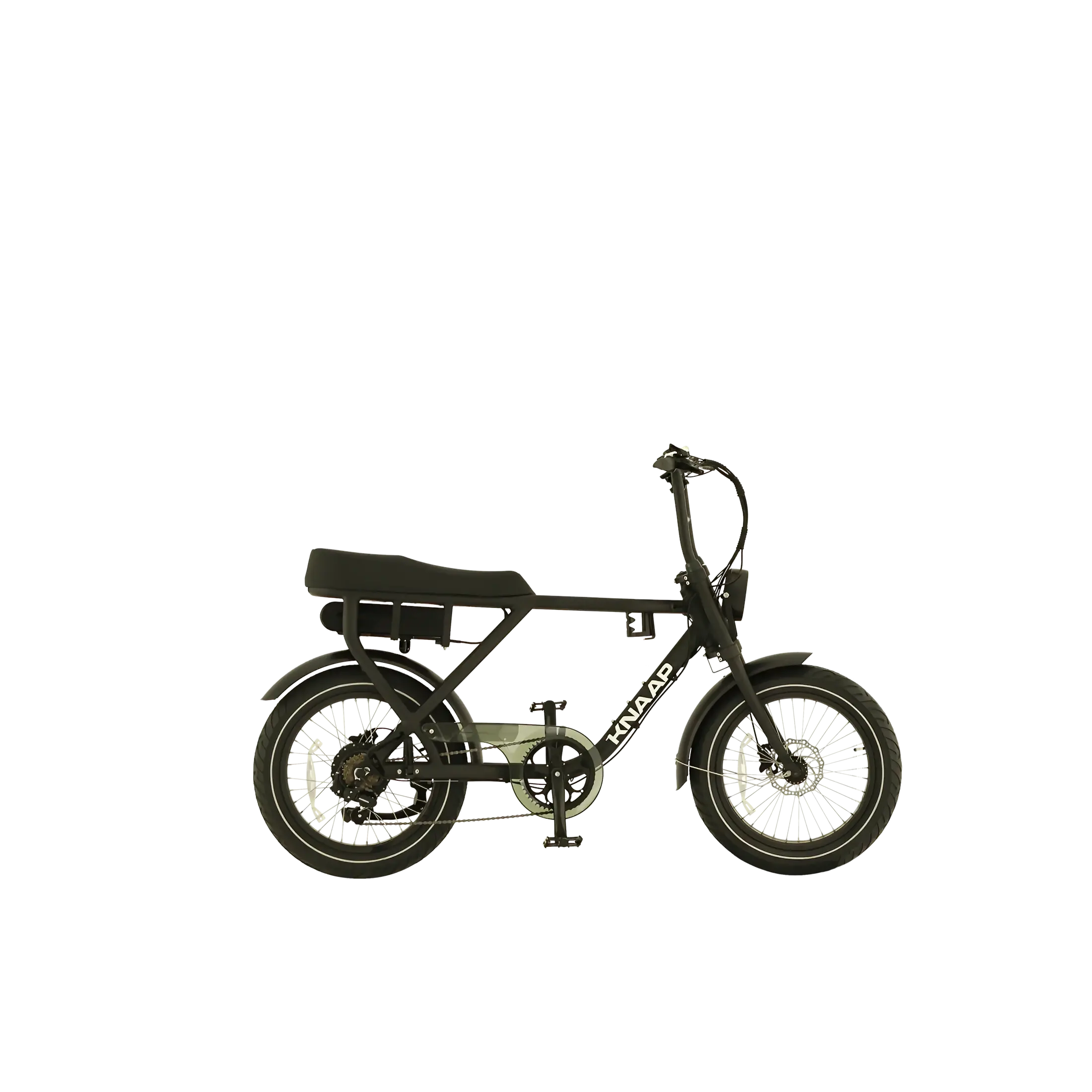 Knaap AMS X Fatbike Zwart - AE-trading