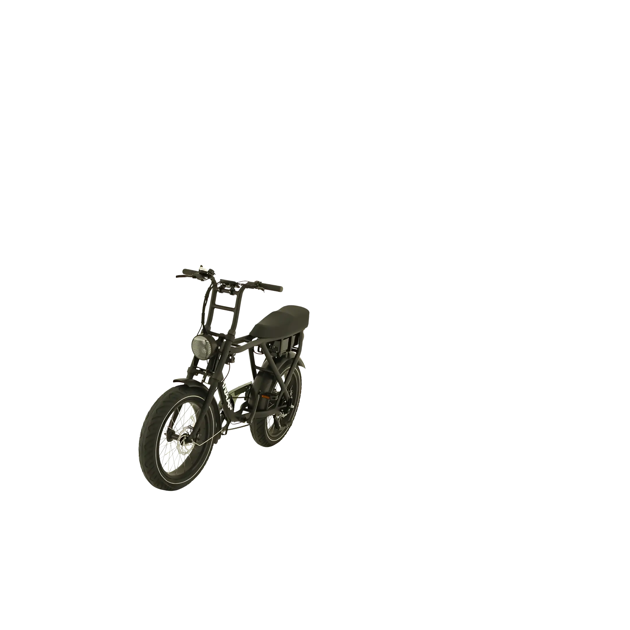 Knaap AMS X Fatbike Zwart - AE-trading