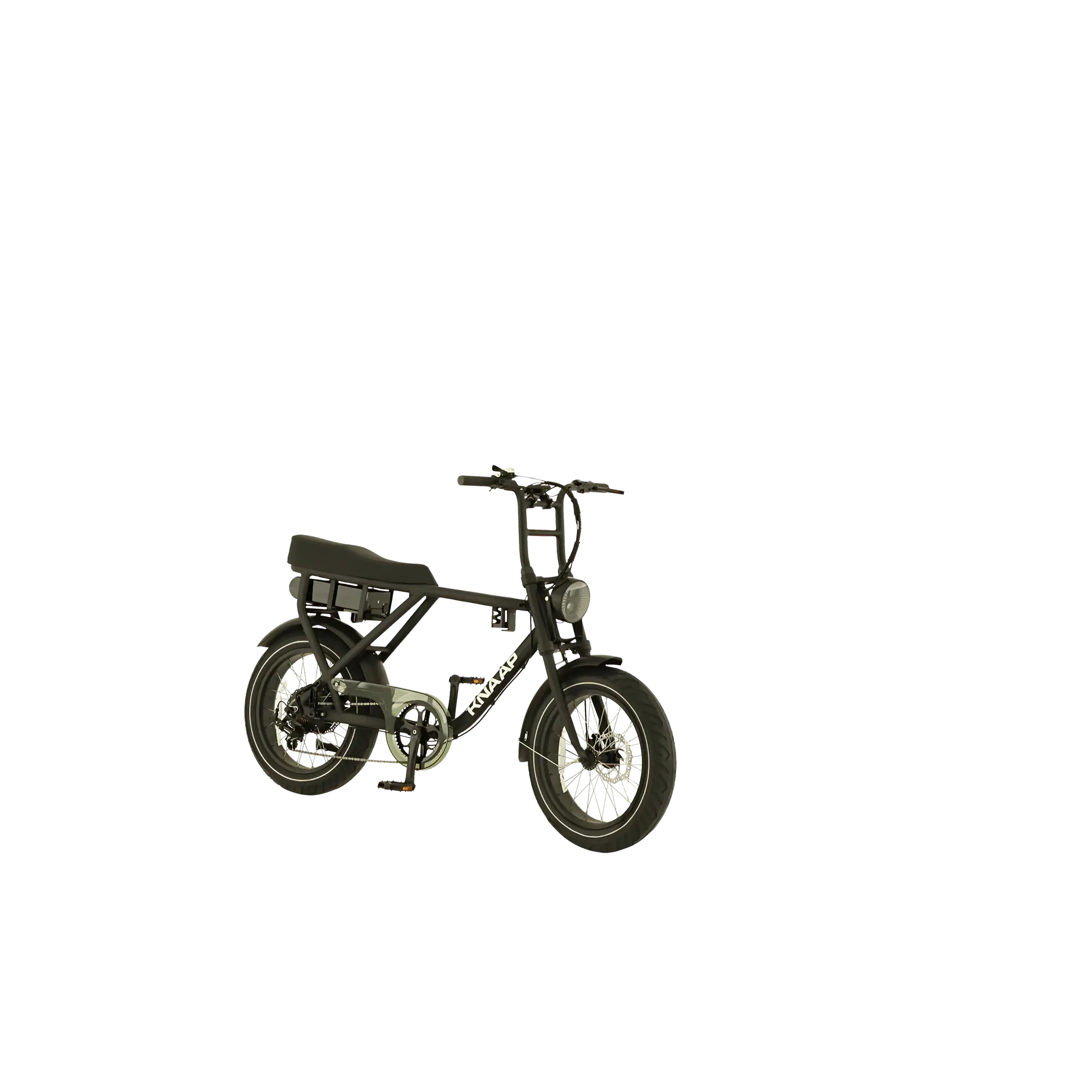 Knaap AMS X Fatbike Zwart - AE-trading