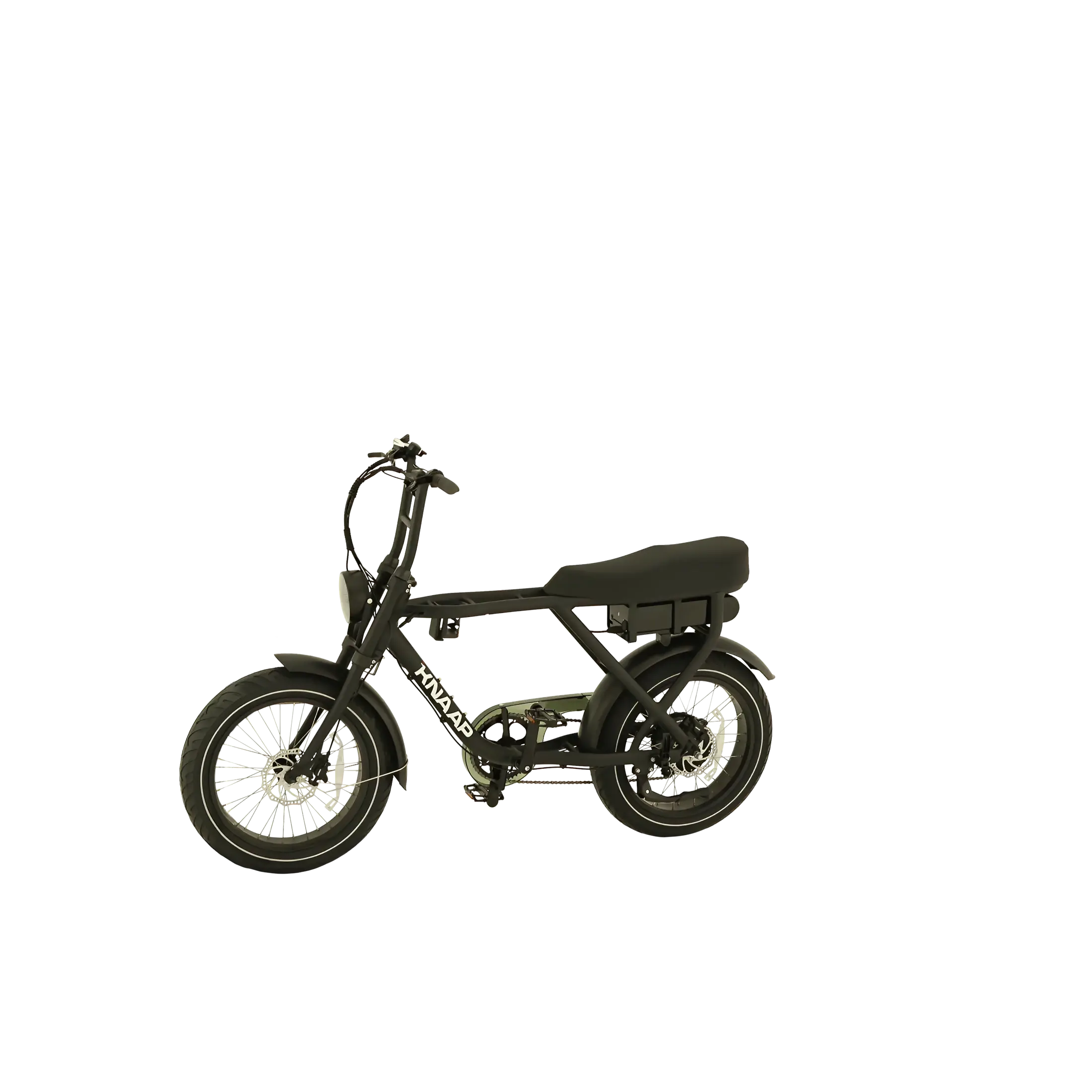 Knaap AMS X Fatbike Zwart - AE-trading