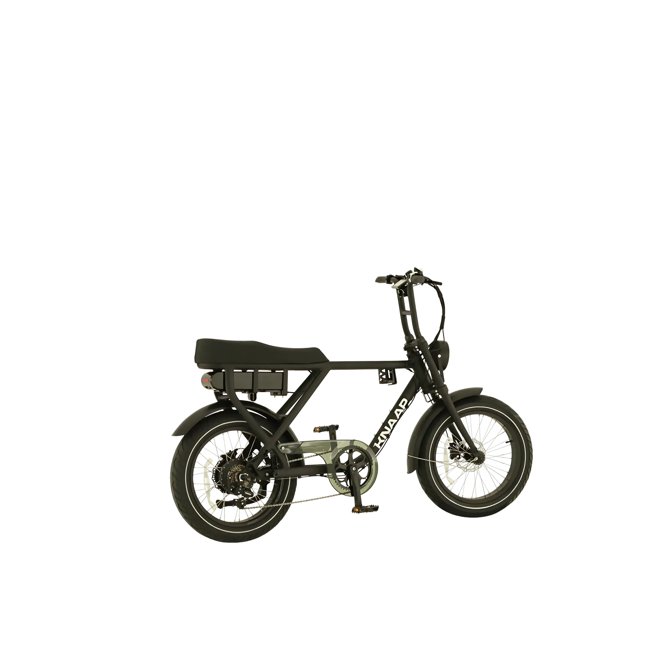 Knaap AMS X Fatbike Zwart - AE-trading