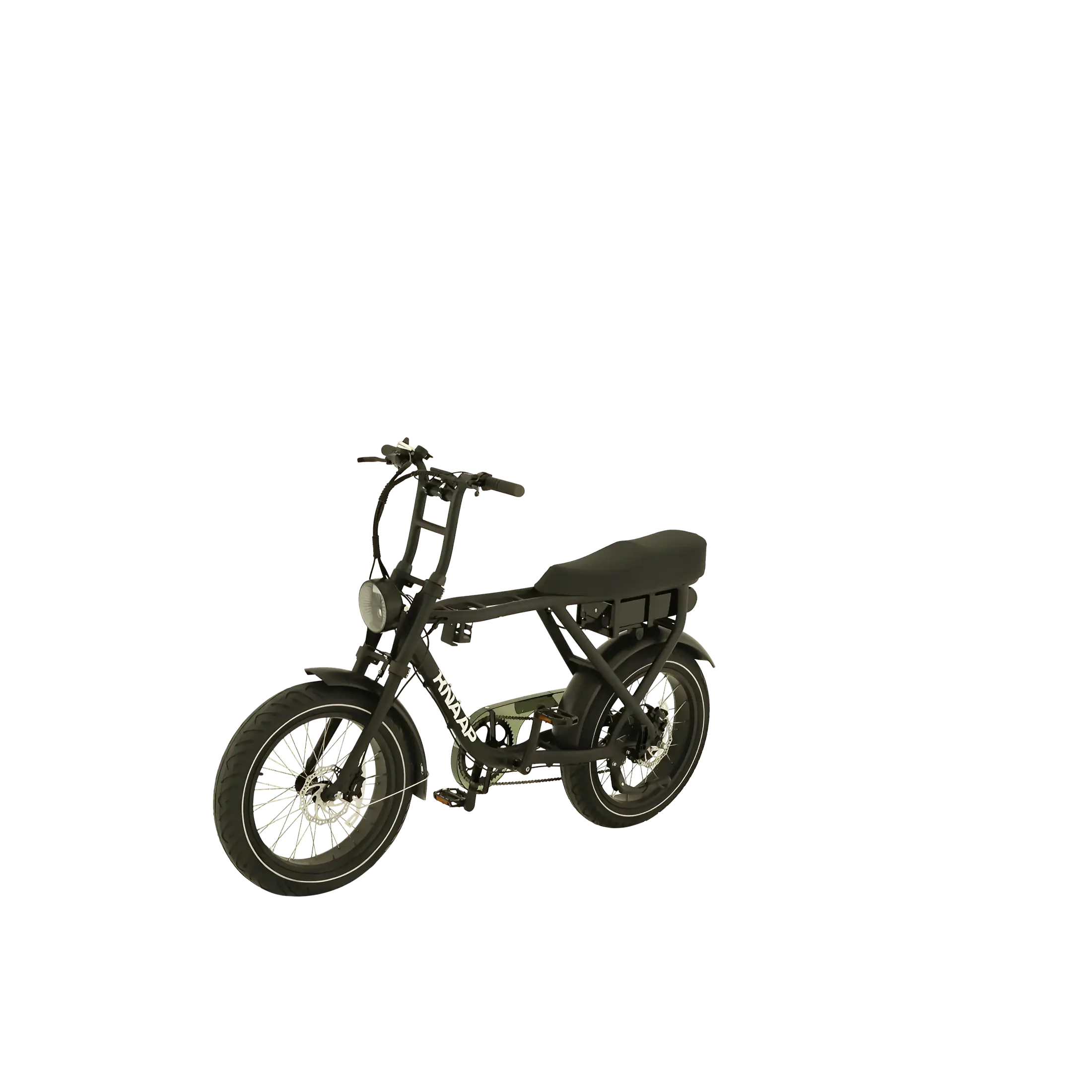 Knaap AMS X Fatbike Zwart - AE-trading