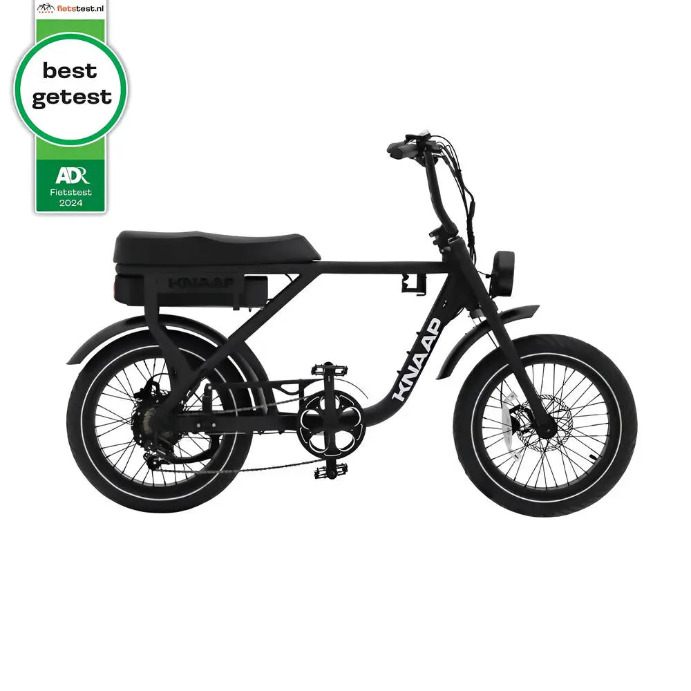 Knaap AMS X Fatbike Zwart - AE-trading