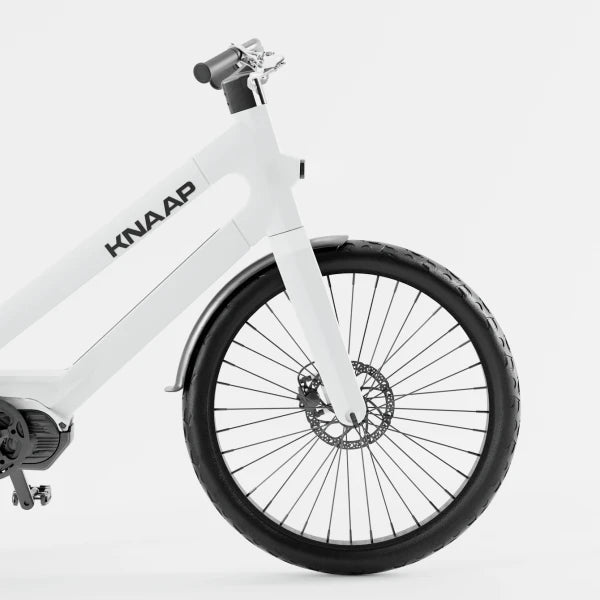 Knaap LAX Elektrische Fiets - Lage Instap - Wit - AE-trading