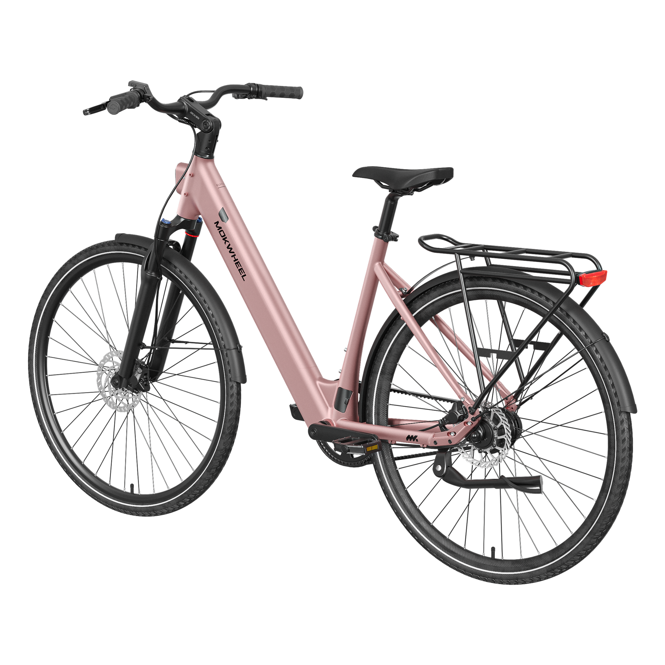 Knaap x Mokwheel Vybe Elektrische Fiets - Blush - Framemaat M - AE-trading