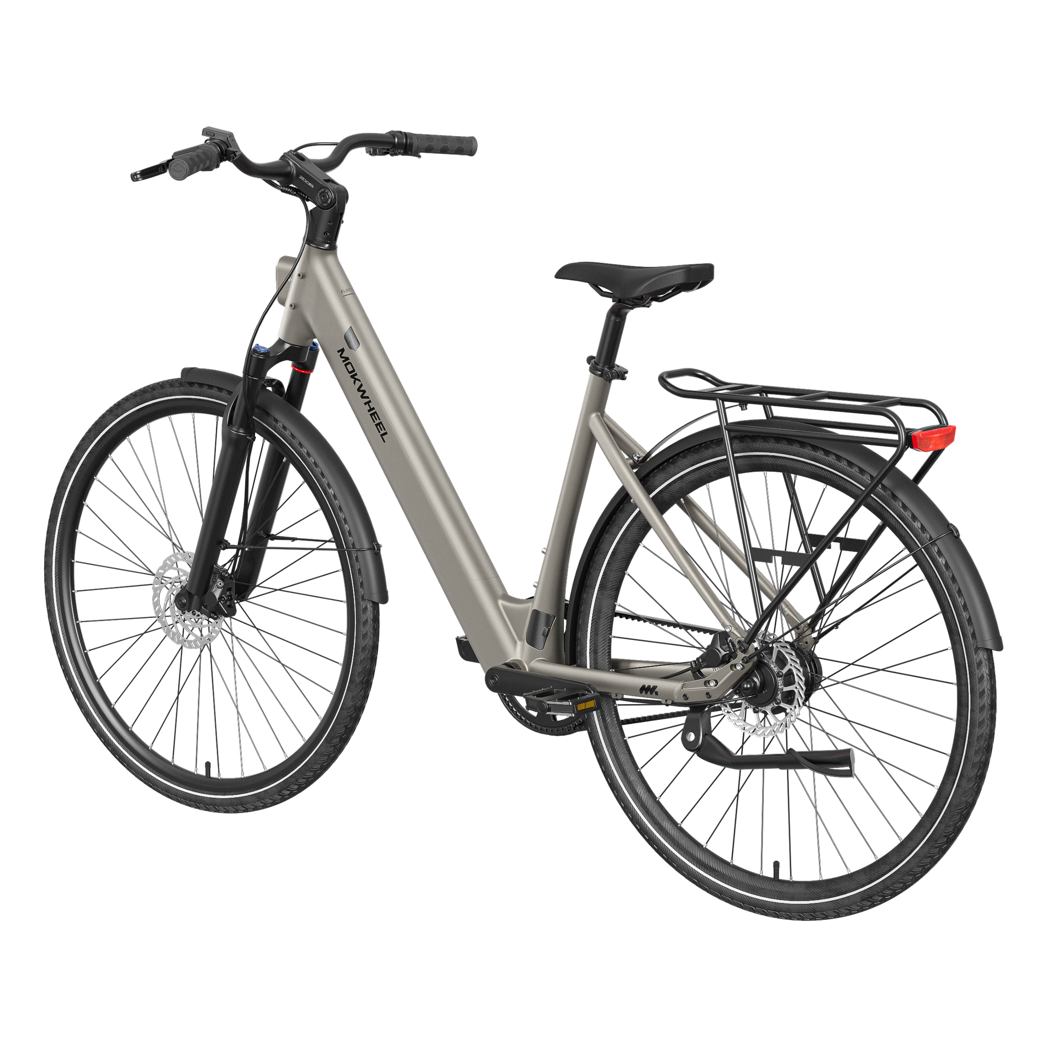 Knaap x Mokwheel Vybe Elektrische Fiets - Champagne - Framemaat L - AE-trading