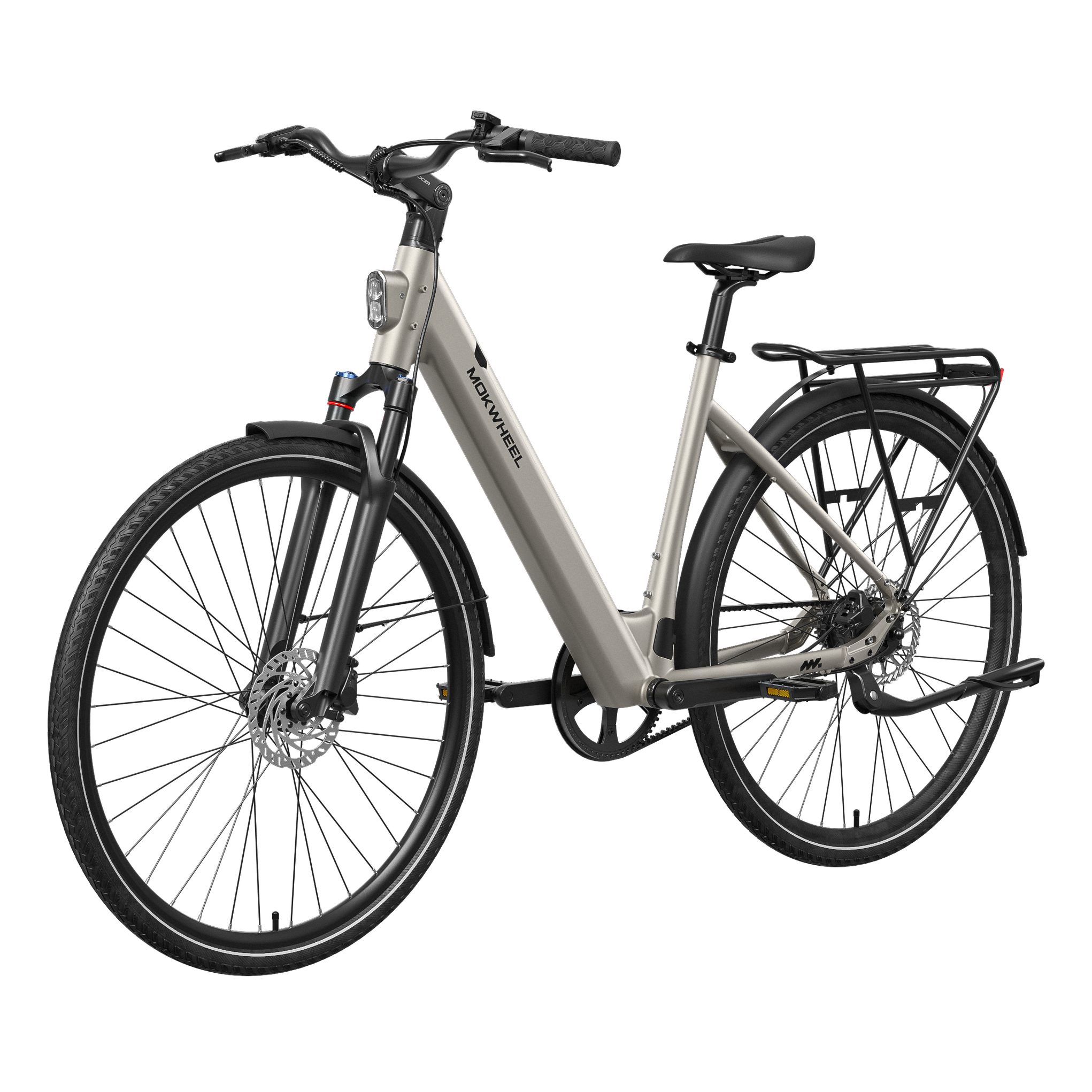 Knaap x Mokwheel Vybe Elektrische Fiets - Champagne - Framemaat M - AE-trading