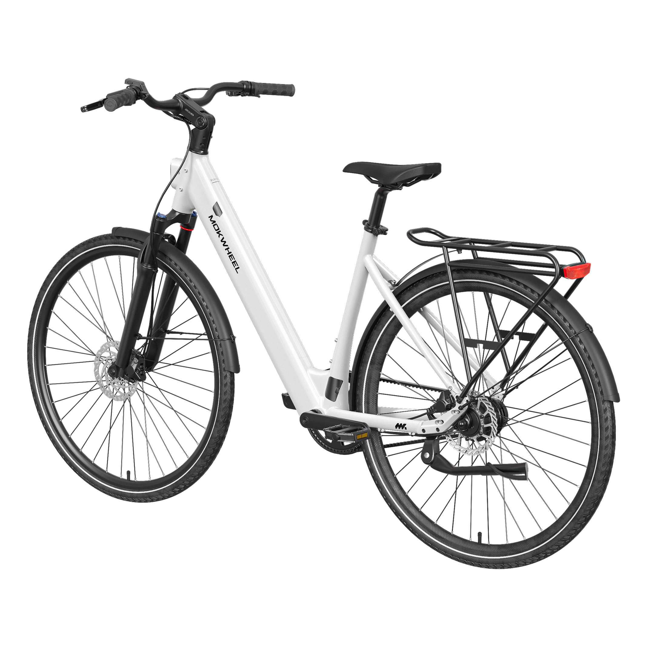 Knaap x Mokwheel Vybe Elektrische Fiets - Snow - Framemaat L - AE-trading