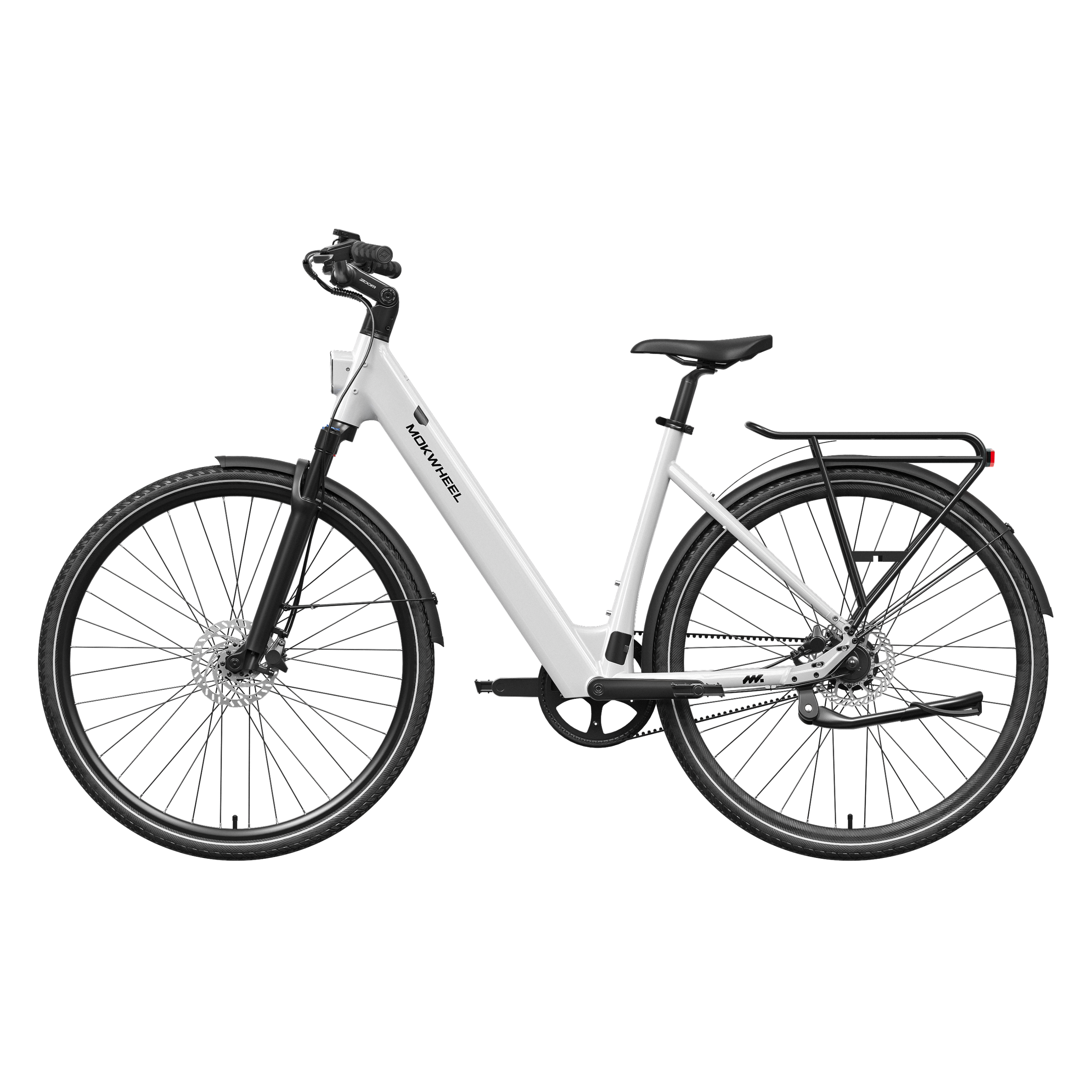 Knaap x Mokwheel Vybe Elektrische Fiets - Snow - Framemaat L - AE-trading